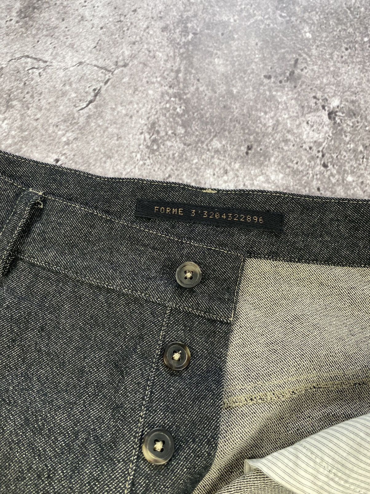 Forme 33204322896 × Forme D'Expression FORME 33204322896 GRAY WOOL BAGGY PANTS Size US 30 / EU 46 - 5 Thumbnail