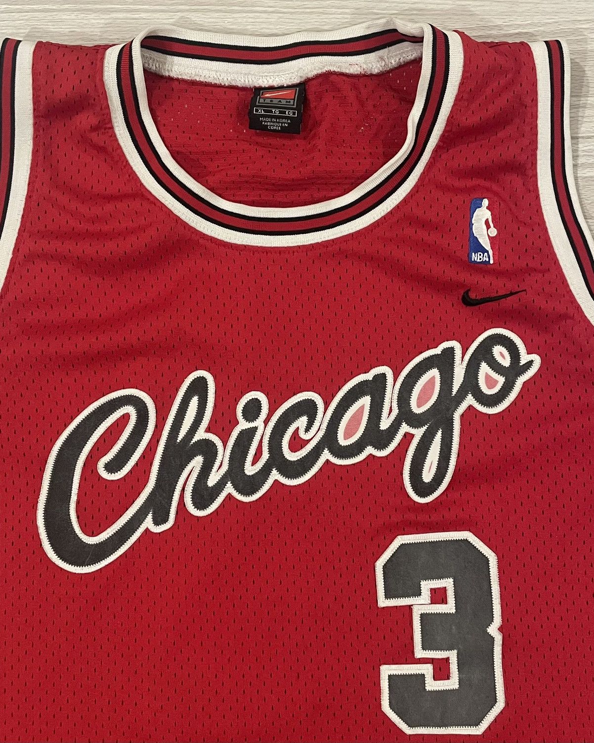 Nike Vintage Nike Chicago Bulls Tyson Chandler #3 Jersey Men’s XL Size US XL / EU 56 / 4 - 3 Thumbnail