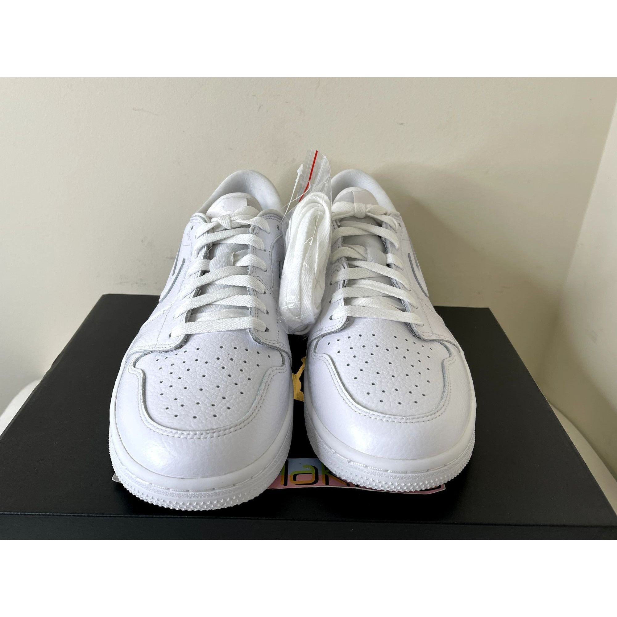 Jordan Brand Jordan 1 Low Golf Spikeless Triple White Mens 14us Size US 14 / EU 47 - 2 Thumbnail