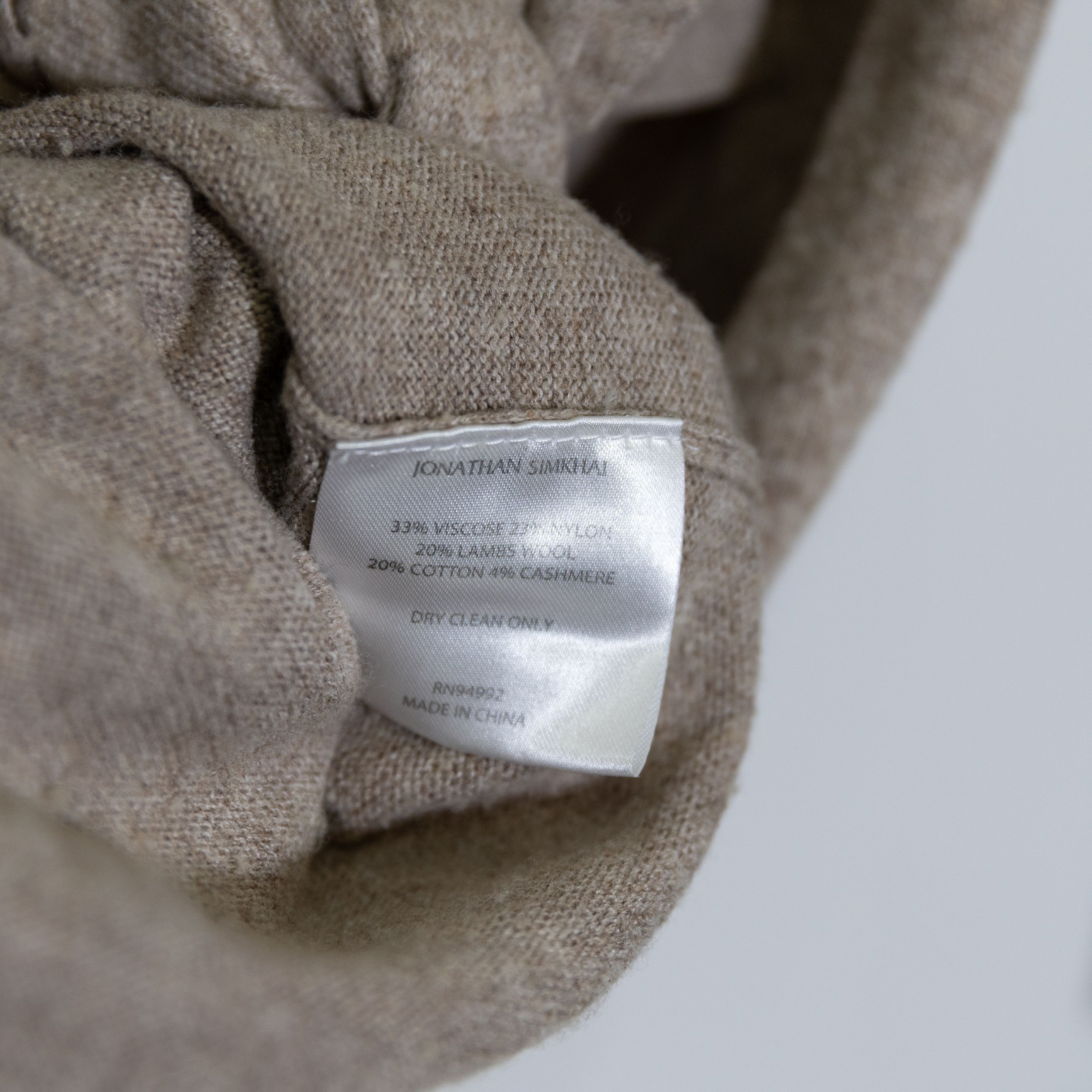 Jonathan Simkhai Jonathan Simkhai Skyla Wool Cotton Size M / US 6-8 / IT 42-44 - 3 Thumbnail