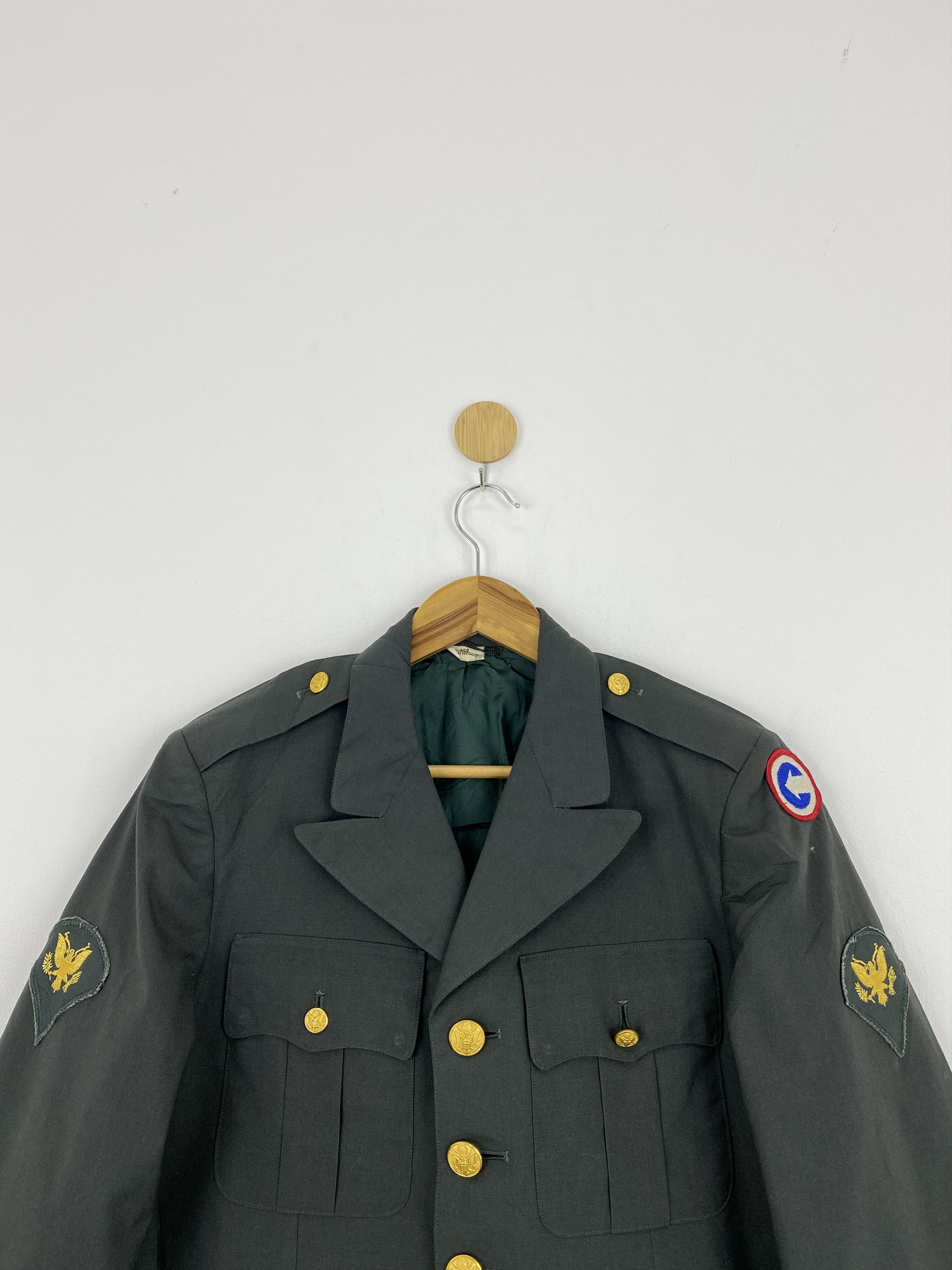 Vintage Vintage 80s US Army Military Uniform Jacket J1738 Size US S / EU 44-46 / 1 - 2 Thumbnail