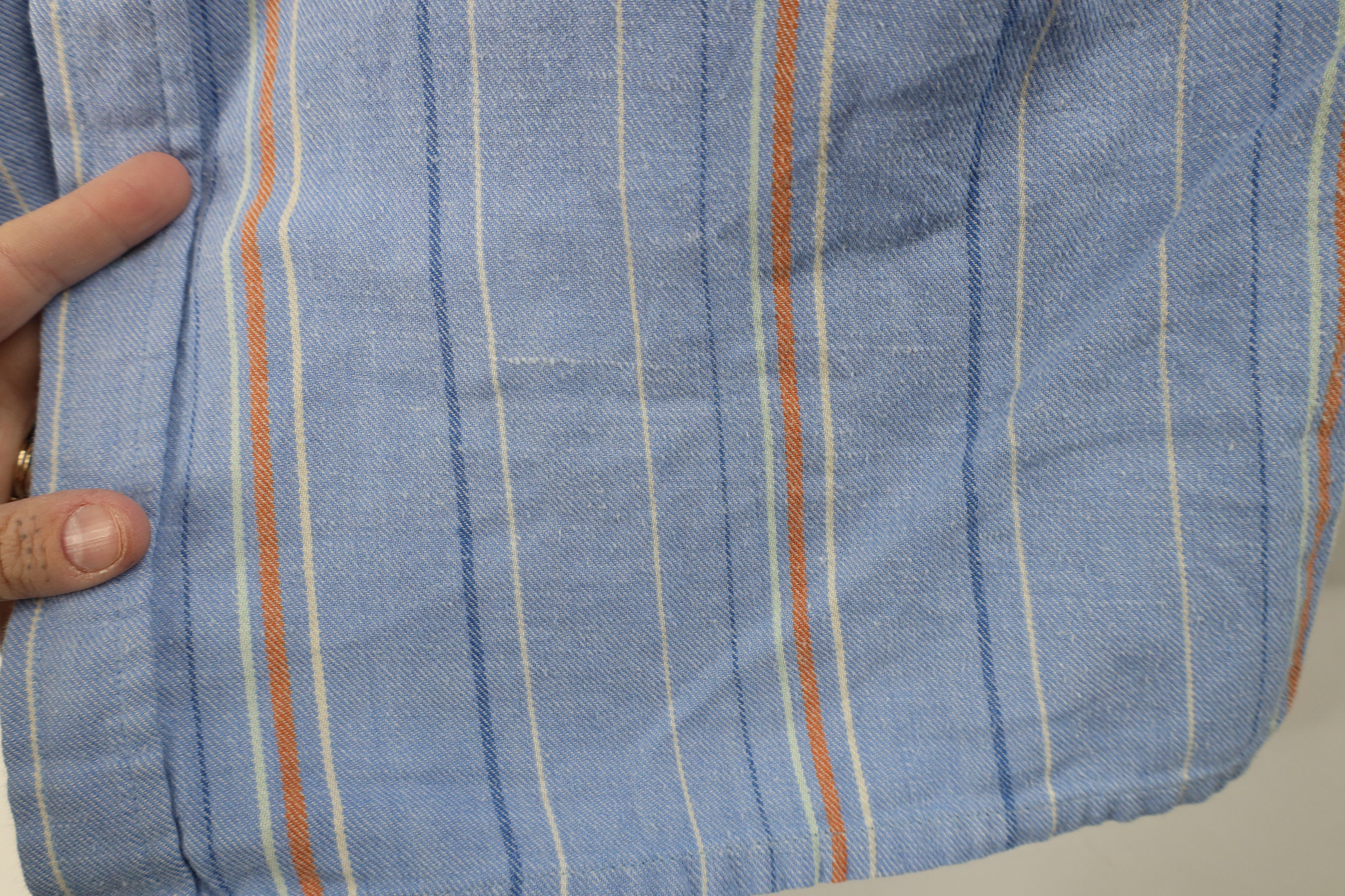 Vintage Vintage 90s Streetwear Collared Flannel Button Down Shirt Size US L / EU 52-54 / 3 - 5 Thumbnail