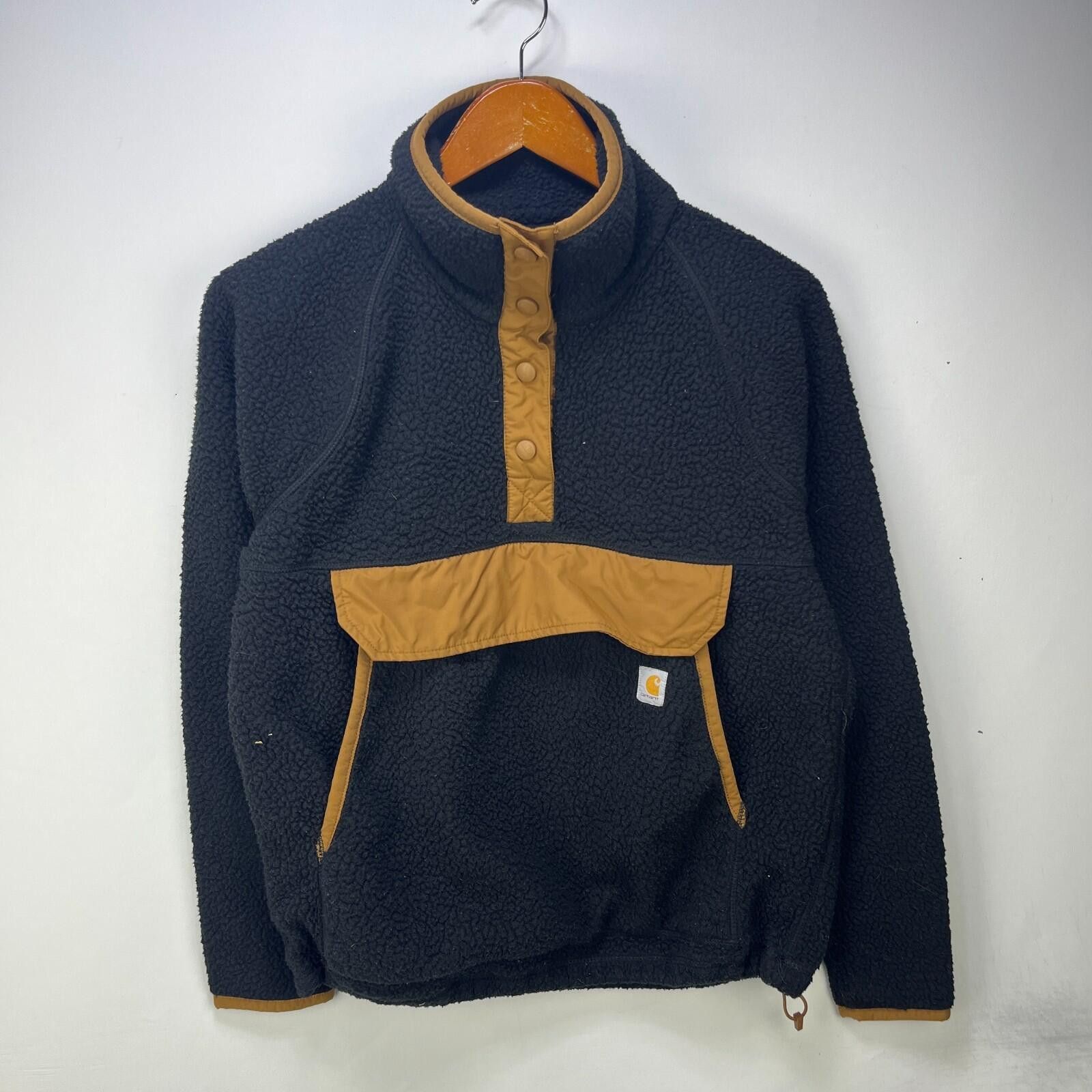 Carhartt Carhartt Women's Fleece Snap Front Pullover Jacket Small Size S / US 4 / IT 40 - 1 Thumbnail
