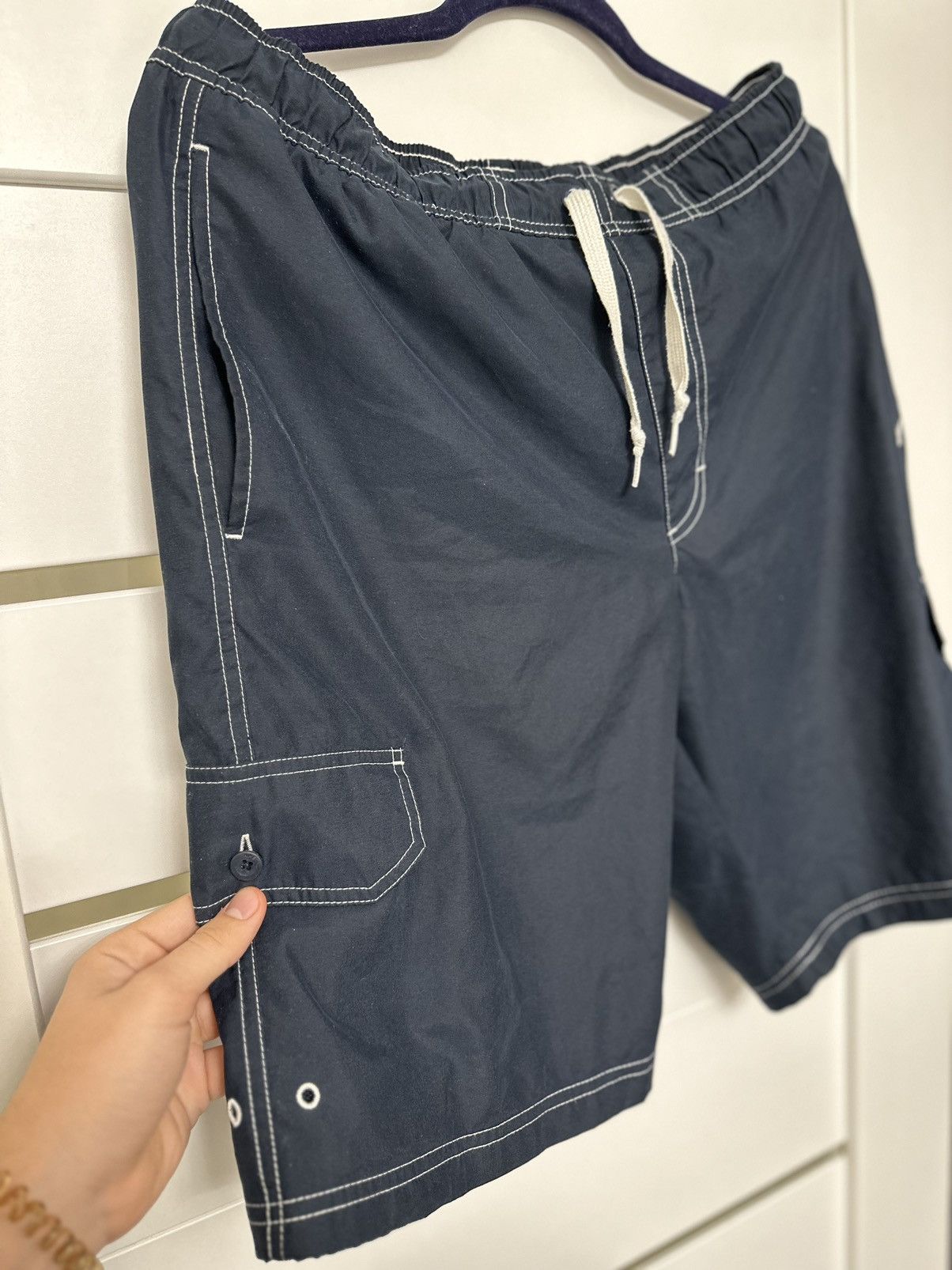 Nike Vintage Nike y2k 80s cargo rap shorts baggy fit size M Size US 32 / EU 48 - 3 Thumbnail