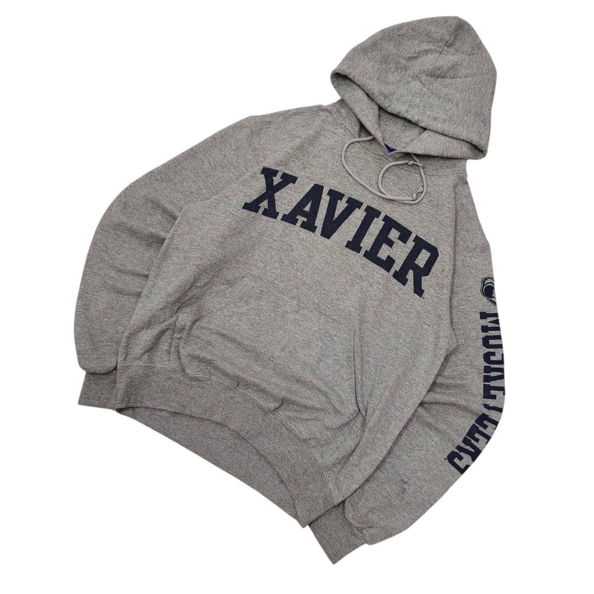 Champion Vintage 90's Champion Xavier Musketeers Back Hit Hoodie Size US S / EU 44-46 / 1 - 5 Thumbnail