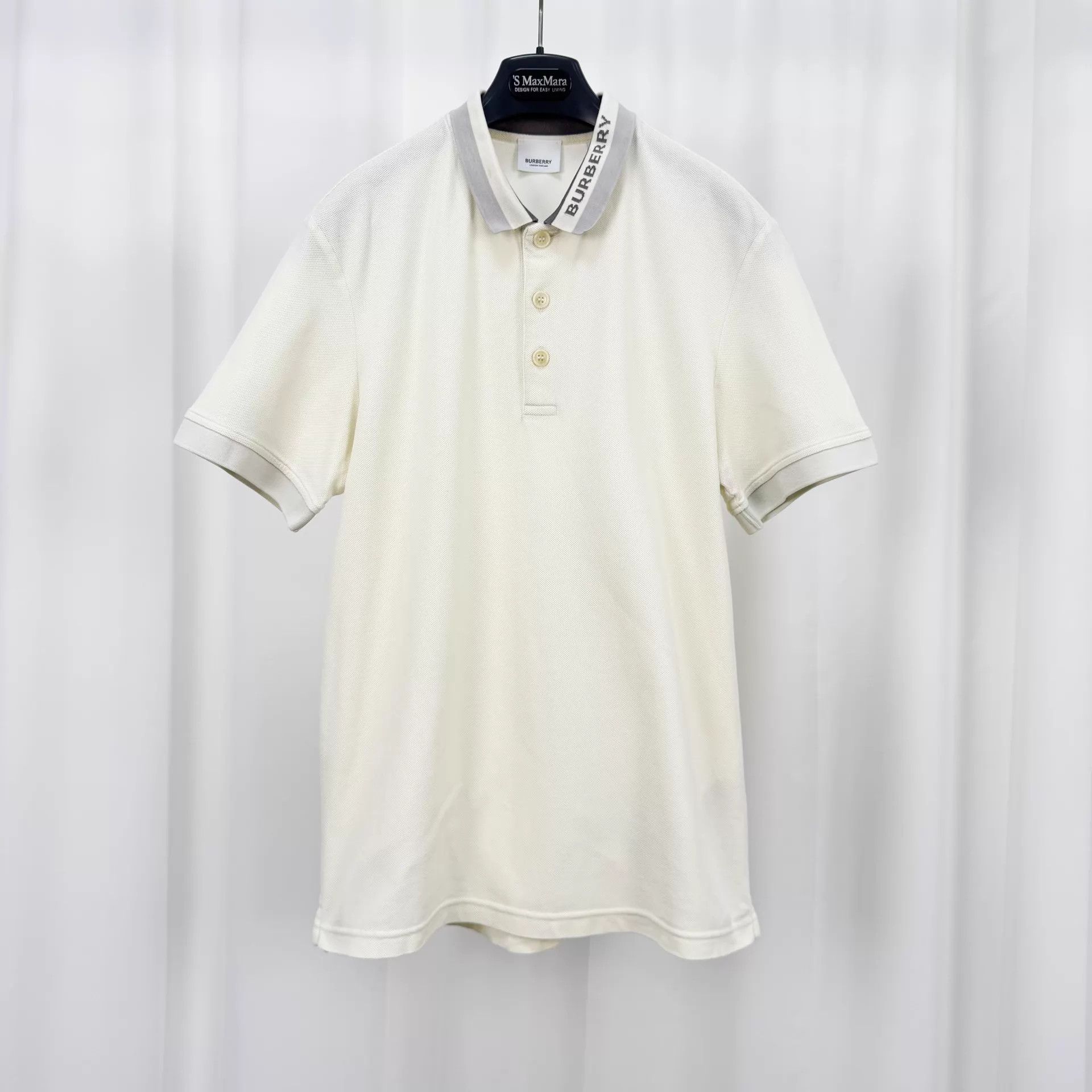 Burberry Burberry short-sleeve logo polo M 95 new Size US M / EU 48-50 / 2 - 1 Thumbnail