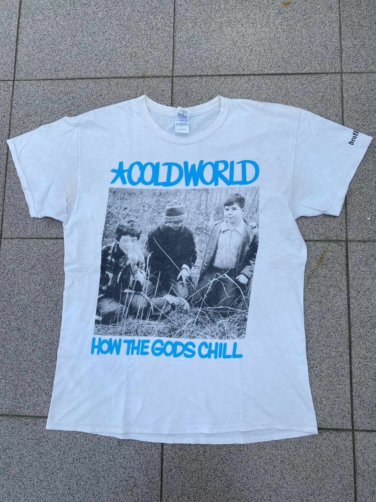 Band Tees × Vintage COLD WORLD HARDCORE BAND TSHIRT Size US L / EU 52-54 / 3 - 2 Thumbnail