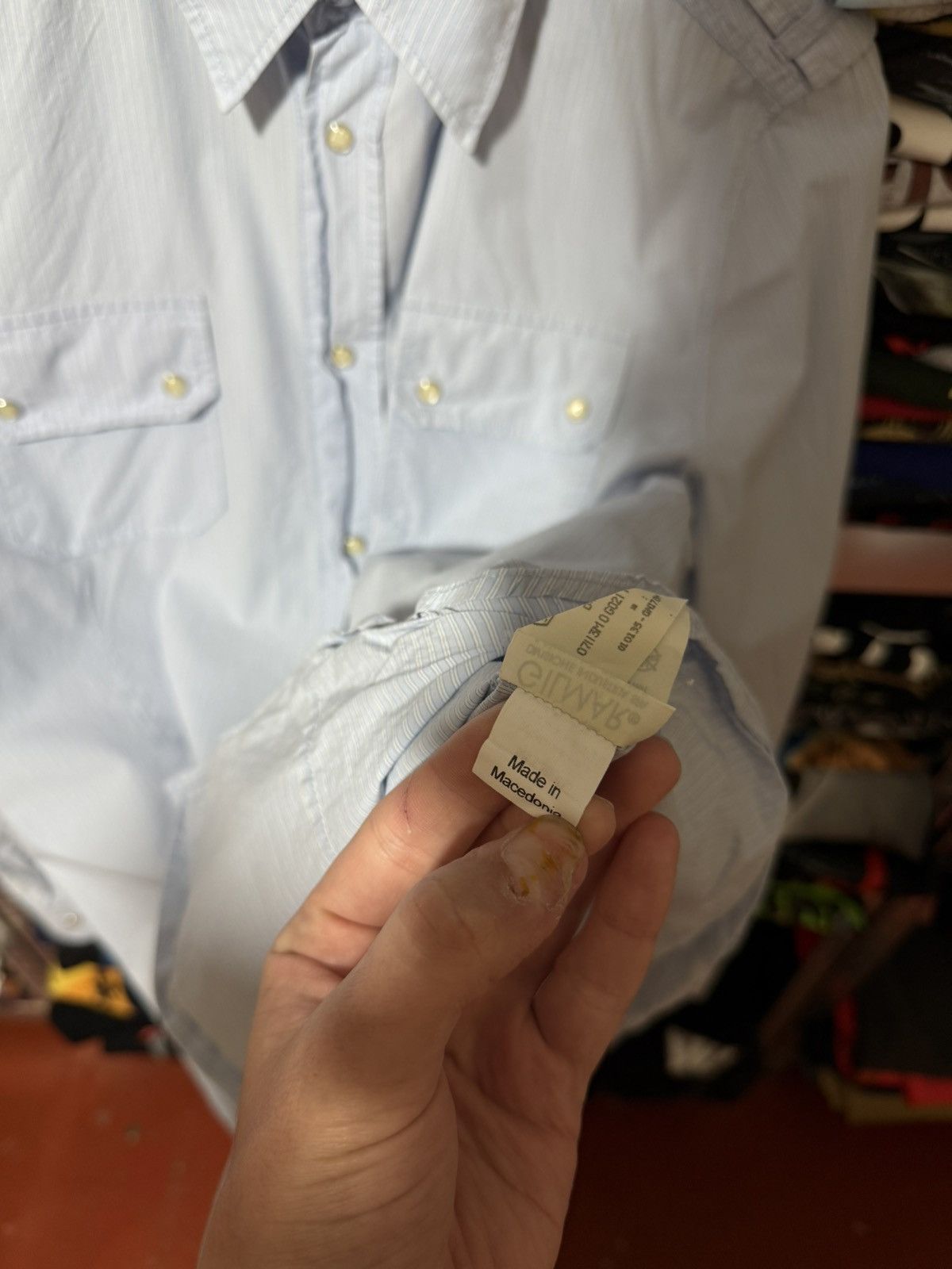 Iceberg Vintage Luxury Iceberg Classic Luxury Button Up Shirt Size US XL / EU 56 / 4 - 14 Thumbnail