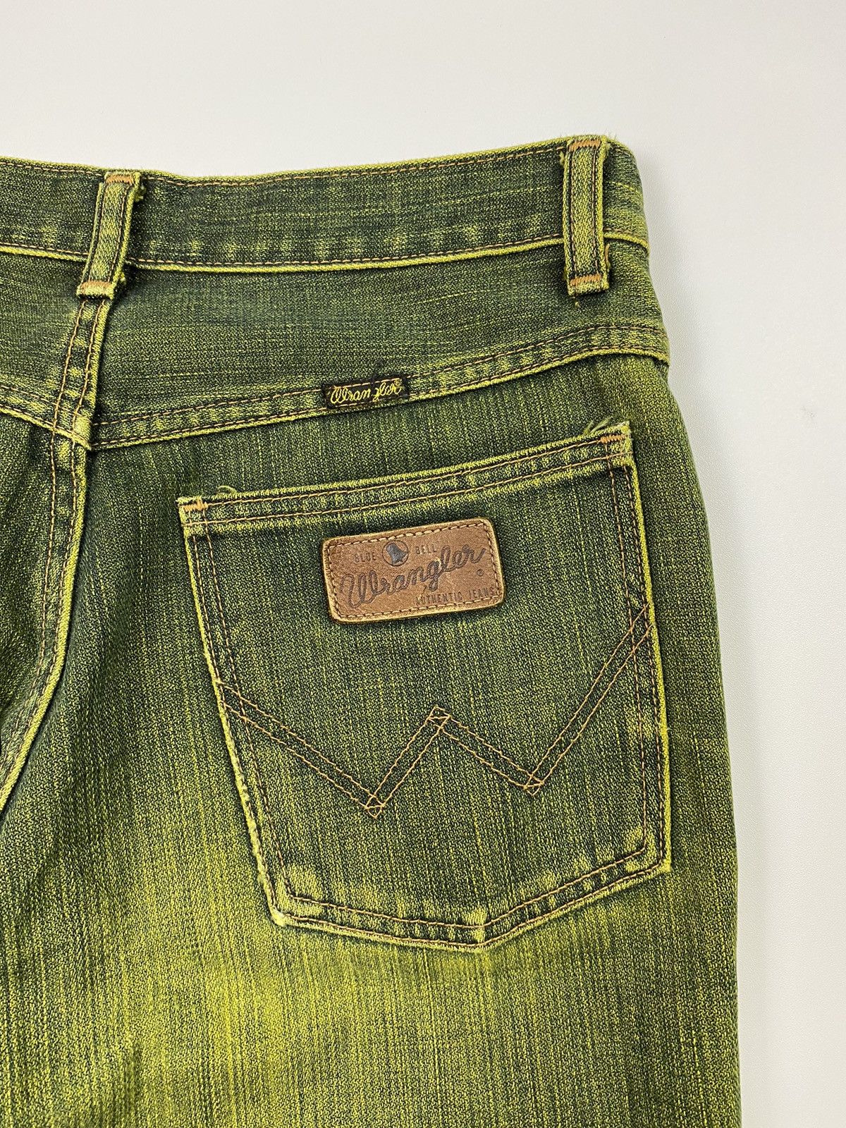 Wrangler Flared bootcut western wrangler green pant Size US 28 / EU 44 - 10 Thumbnail