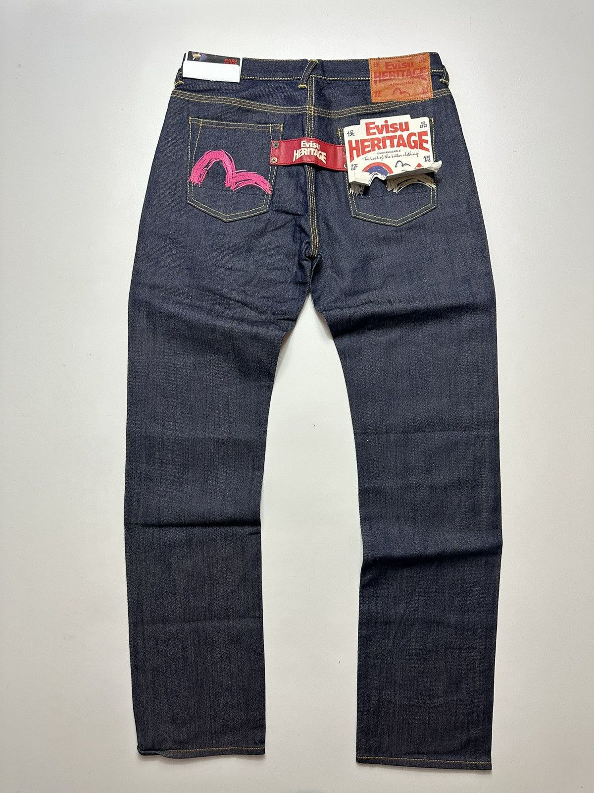Evisu Vintage Evisu Embroidered Seagull Selvedge Jeans Size US 28 / EU 44 - 1 Thumbnail