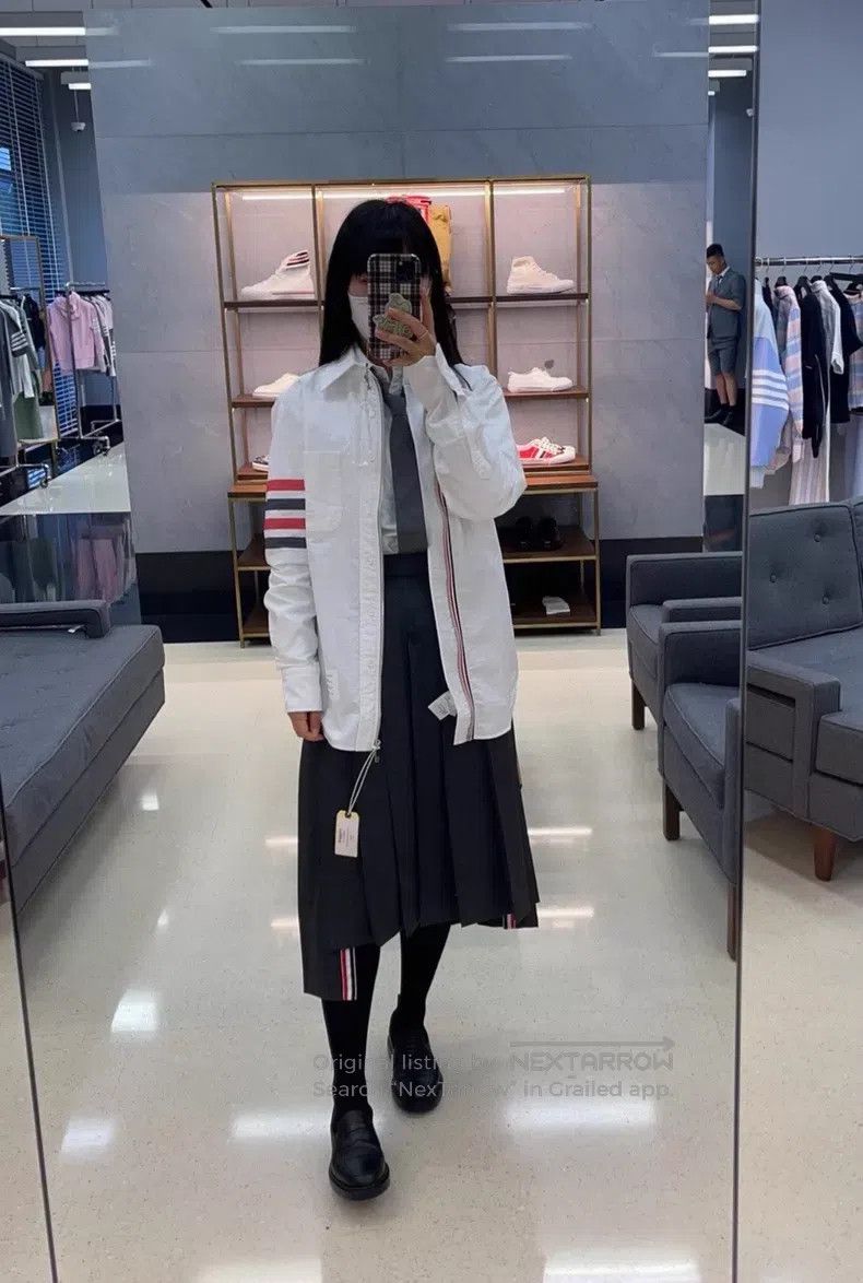 Thom Browne Thom Browne Shirt Size US L / EU 52-54 / 3 - 9 Thumbnail