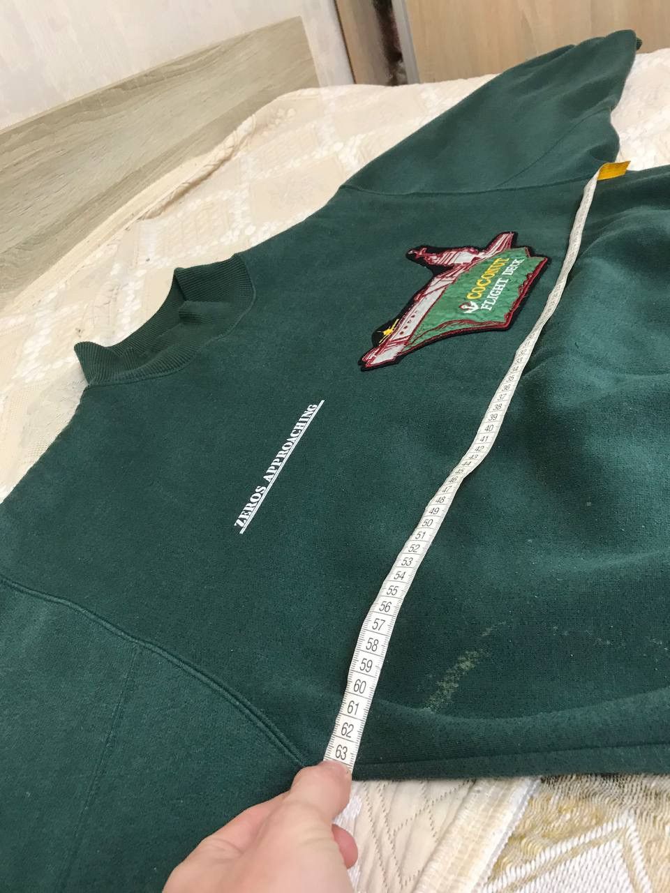 Alpha Industries 🔥 Vintage Flight Military Sweatshirt Army Alpha Industries Size US S / EU 44-46 / 1 - 17 Thumbnail
