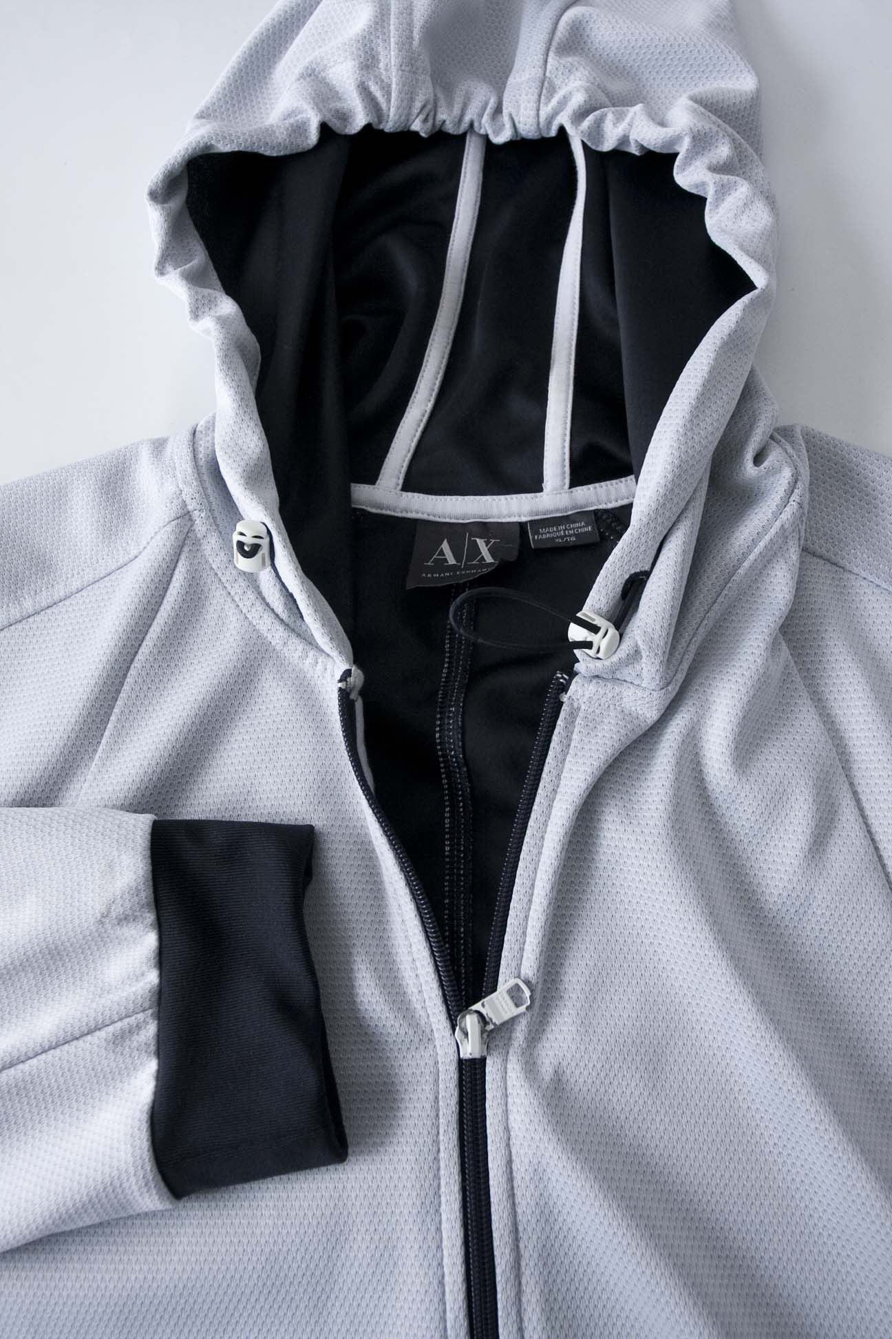 Armani Exchange Armani Exchange Sport Jacket Full Zip Size XL Hooded Size US XL / EU 56 / 4 - 2 Thumbnail