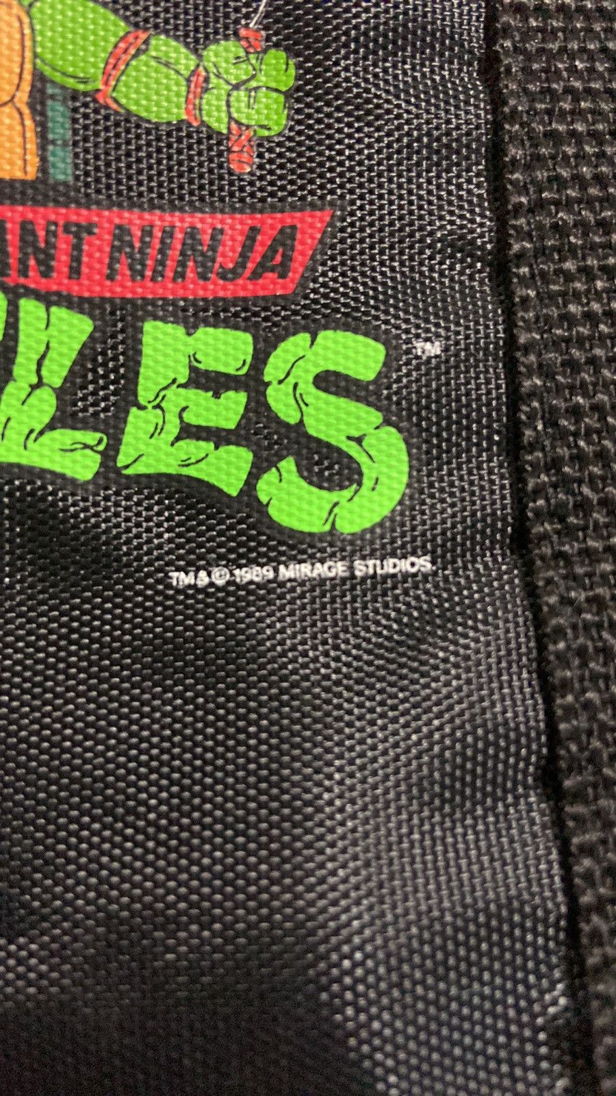 Vintage Vintage 1989 Teenage Mutant Ninja Turtles Kid’s Duffel Bag Size ONE SIZE - 3 Thumbnail