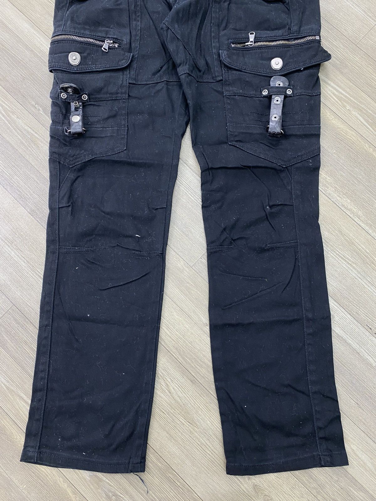 If Six Was Nine 2000s Growth by In The Attic 3D Bondage Punk Lgb Pants Y2K Size US 28 / EU 44 - 5 Thumbnail