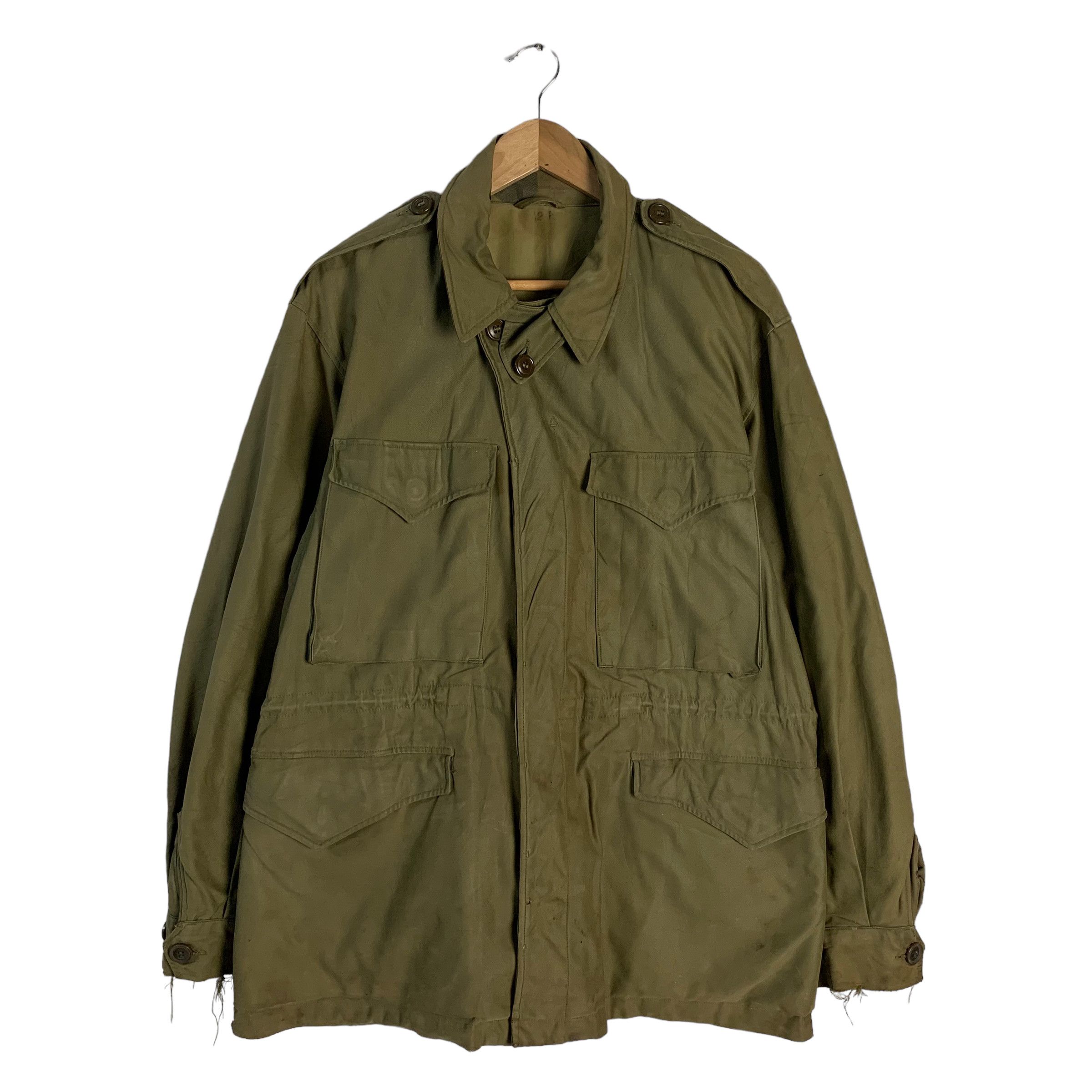 Vintage True Vintage 40s World War II M-1943 US Army Military Jacket Size US L / EU 52-54 / 3 - 1 Thumbnail