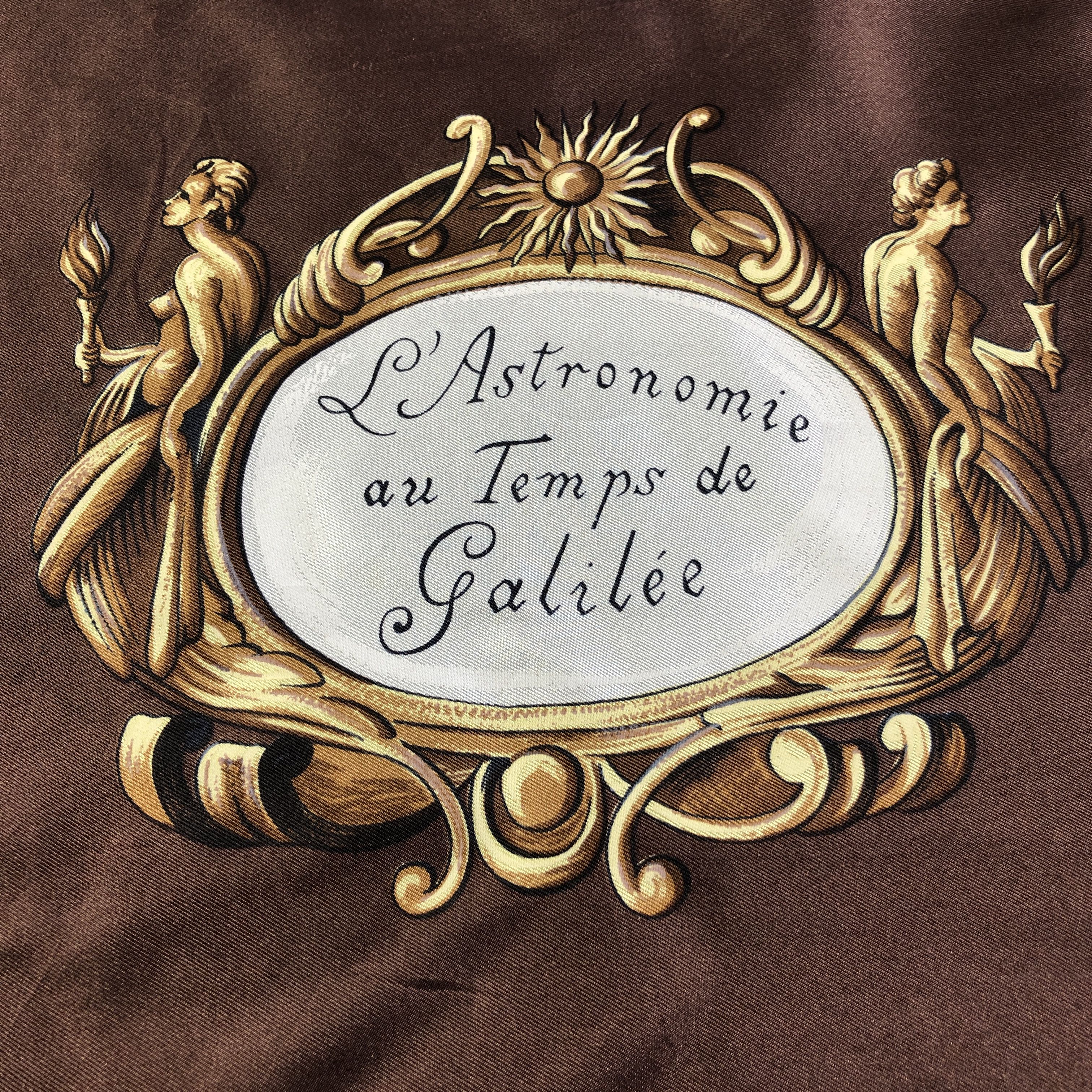 Guy Laroche Guy Laroche L'Astronomie au Temps de Galilee SilkScarf M1022 Size ONE SIZE - 9 Thumbnail