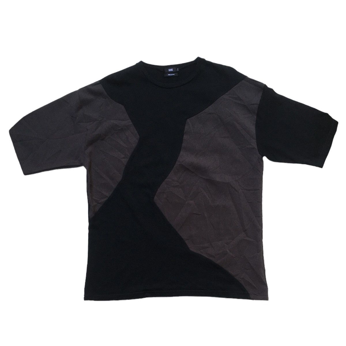 image of Hare T-Shirt Oversized Poly-Cotton in Black, Men's (Size Small)