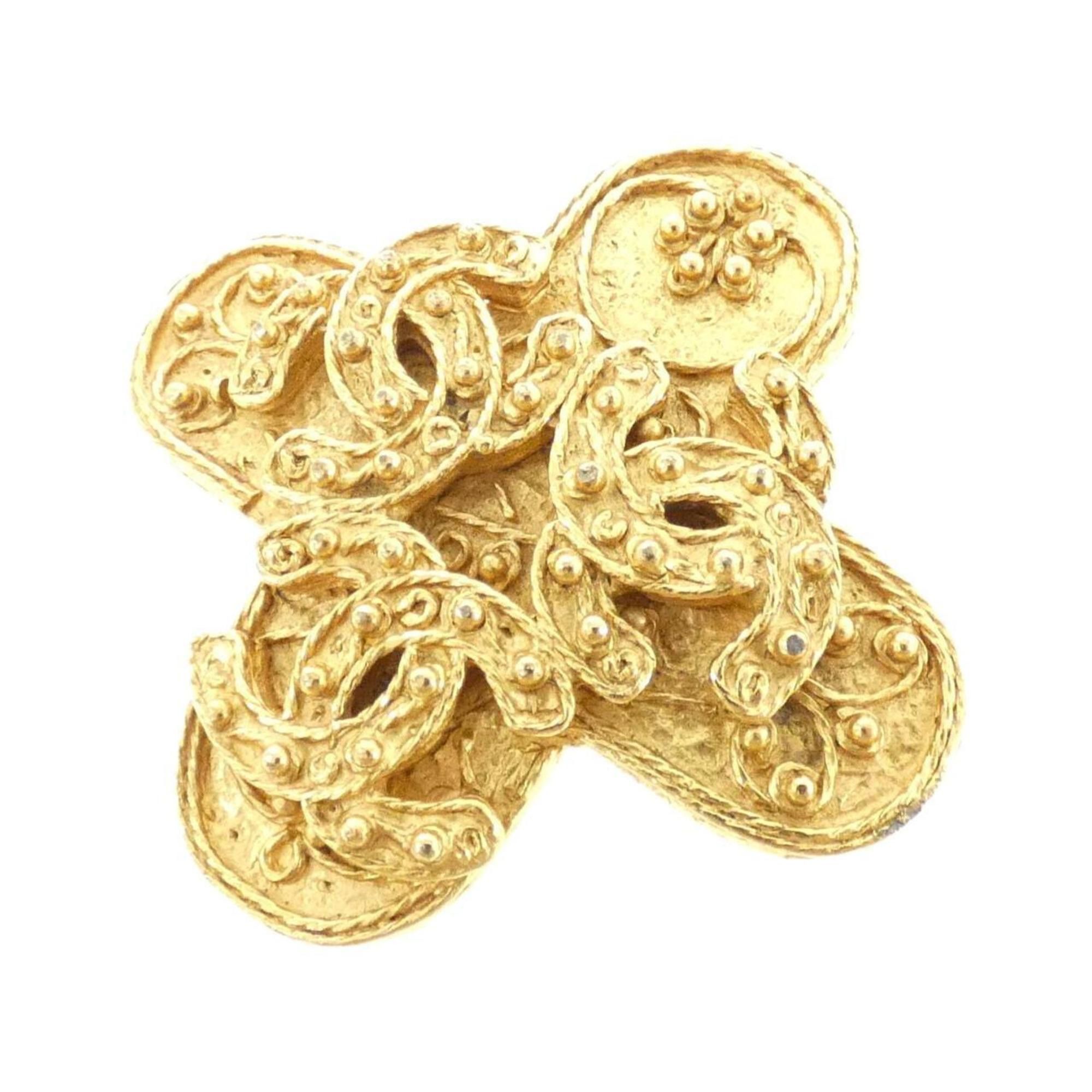 Chanel Chanel Coco Mark brooch Size ONE SIZE - 1 Thumbnail