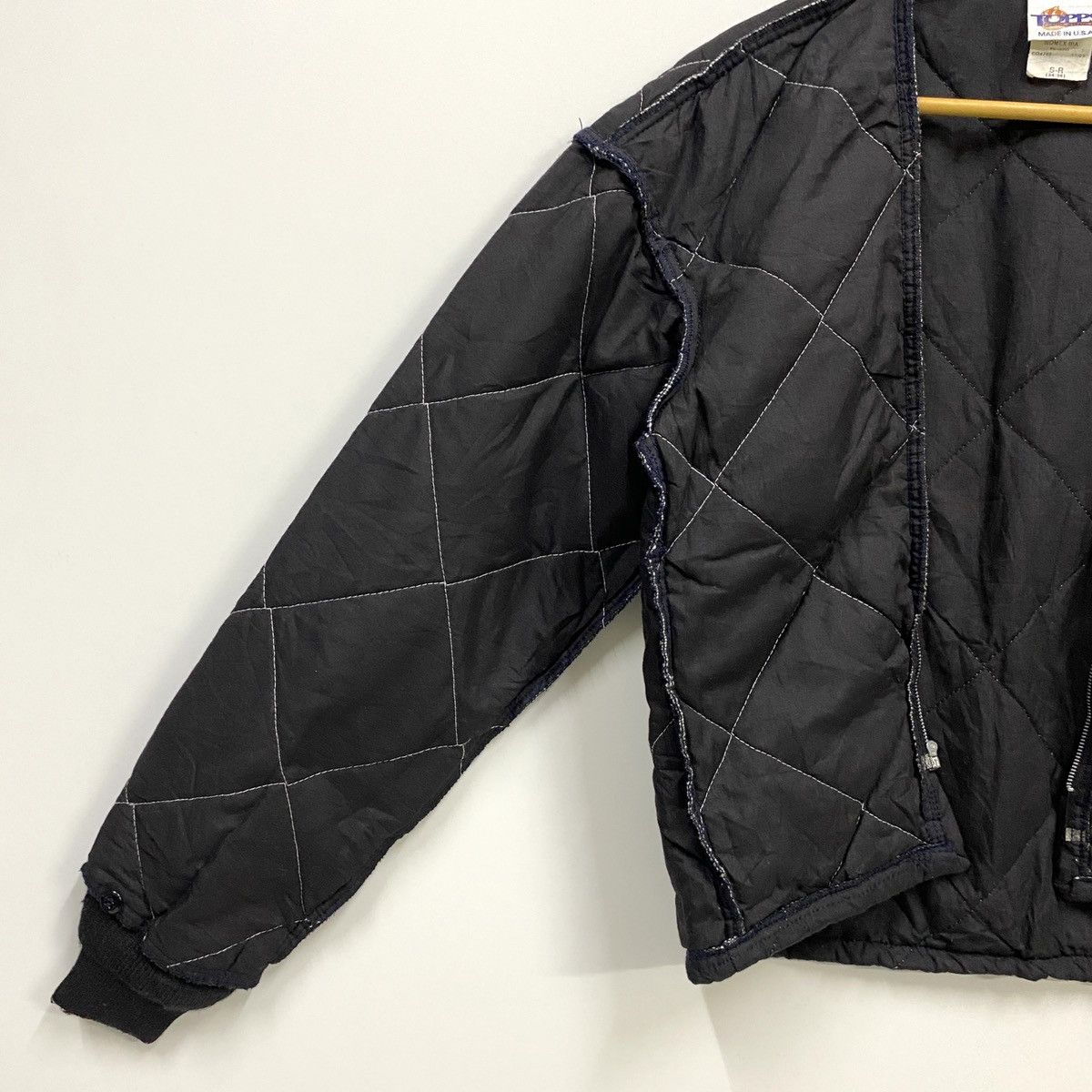 Vintage Vintage Topps FR Nomex IIIA Liner Bomber Black Small Size US S / EU 44-46 / 1 - 3 Thumbnail