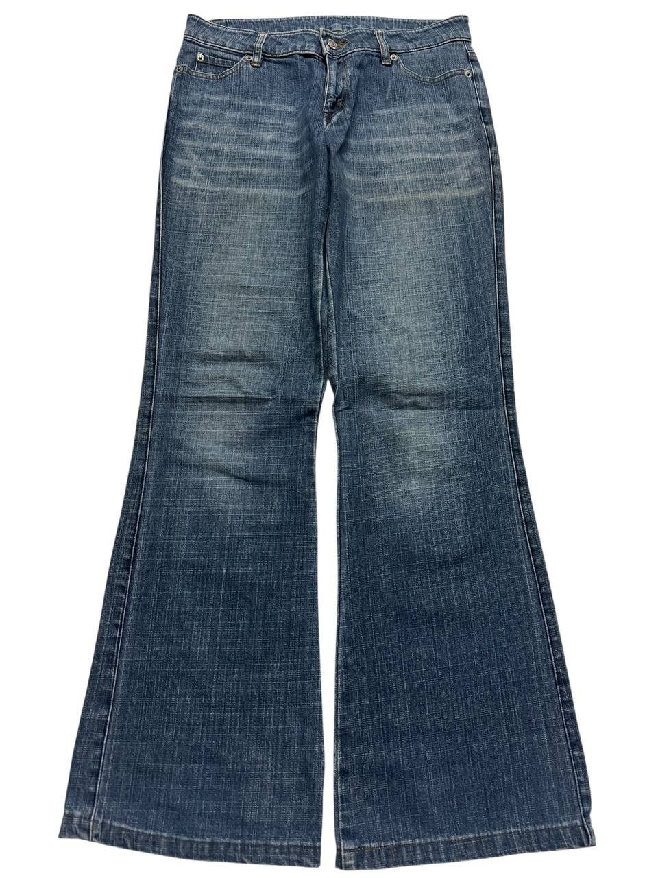 Designer 💥Flared💥Vintage Japanese Mud-Washed Bootcut Jeans Denim Size US 29 - 2 Thumbnail