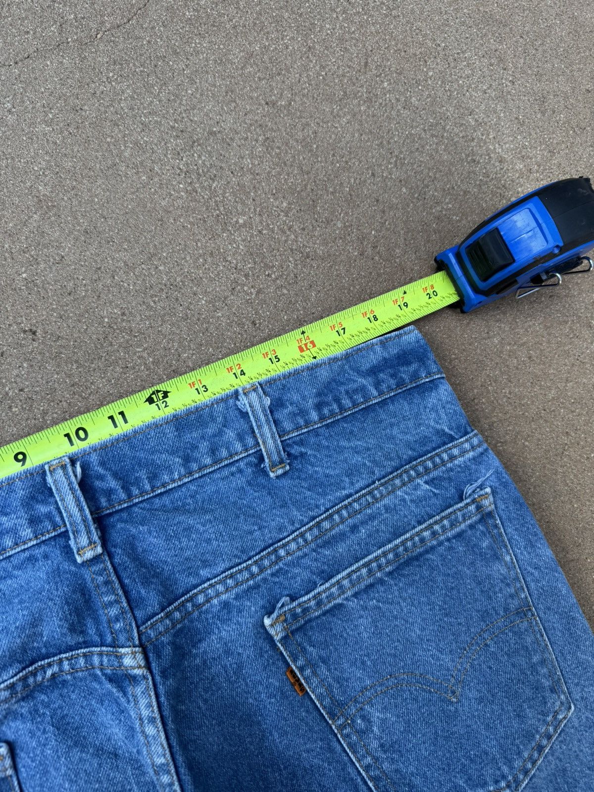 Levi's Vtg 70’s Levi’s 646 Orange Tab Bellbottom Flare Jeans 38x29 Size US 38 / EU 54 - 8 Thumbnail