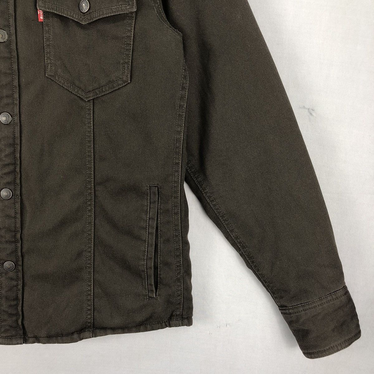 Levi's Vintage Clothing Vintage Y2K Levis Corduroy Jacket Quilted Lining Size US S / EU 44-46 / 1 - 3 Thumbnail