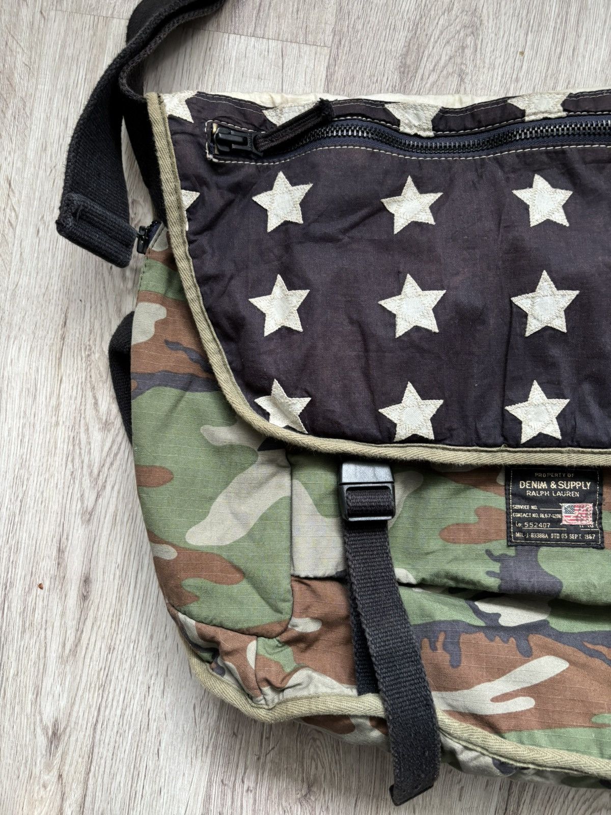 Denim & Supply Ralph Lauren Ralph Lauren Stars And Stripes Camouflage Military Bag Size ONE SIZE - 2 Thumbnail