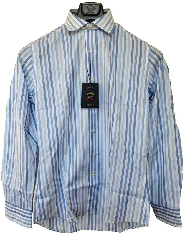 Paul & Shark RRP330€ PAUL&SHARK sz M SHIRTS STRIPED LONG SLEEVES NEW Size US M / EU 48-50 / 2 - 1 Thumbnail