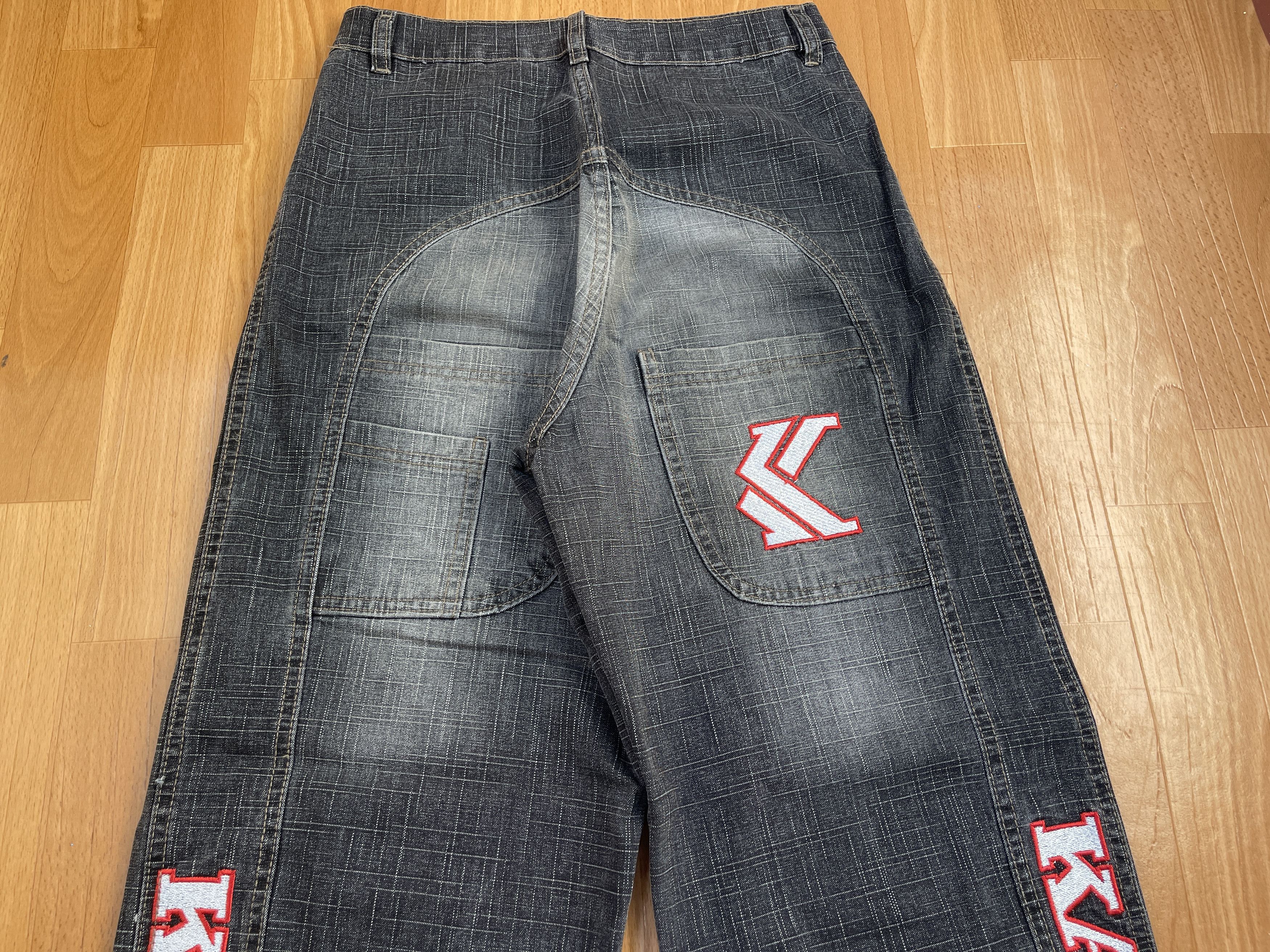 Karl Kani KARL KANI jeans, baggy, vintage Kani jeans, 90s hip hop W 26 Size US 26 / EU 42 - 2 Thumbnail