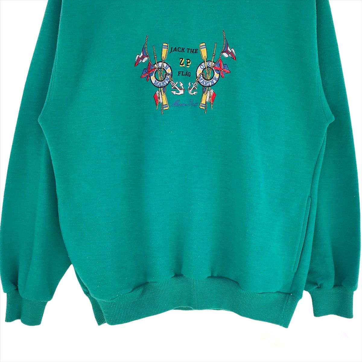 Japanese Brand × Vintage ZEAL ZIP SPORTS big embroidery logo crewneck sweatshirt Size US M / EU 48-50 / 2 - 3 Thumbnail