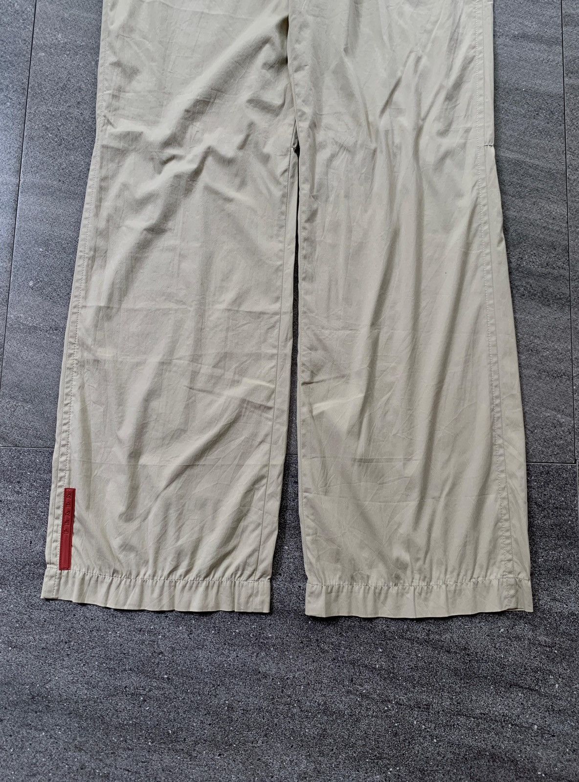 Prada FREE TAX! 2000s Red Tab Easy Pants Size US 30 / EU 46 - 4 Thumbnail