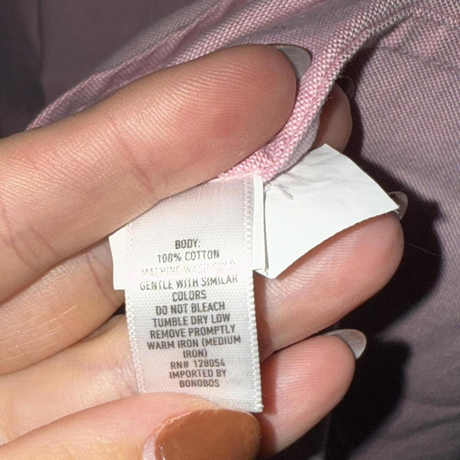 Bonobos Pink Bonobos button-up shirt #preppy Size US M / EU 48-50 / 2 - 3 Thumbnail