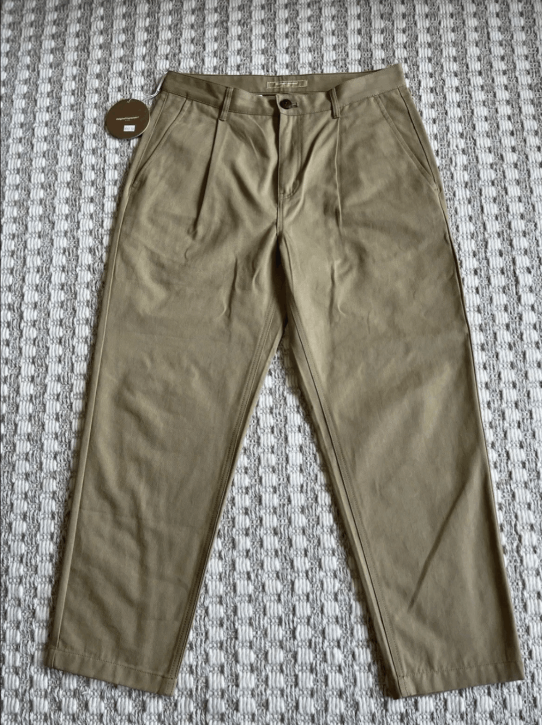 FrizmWORKS NWOT Men’s Frizmworks One Tuck Chino Pants - Khaki - Size XL Size US 32 / EU 48 - 1 Thumbnail