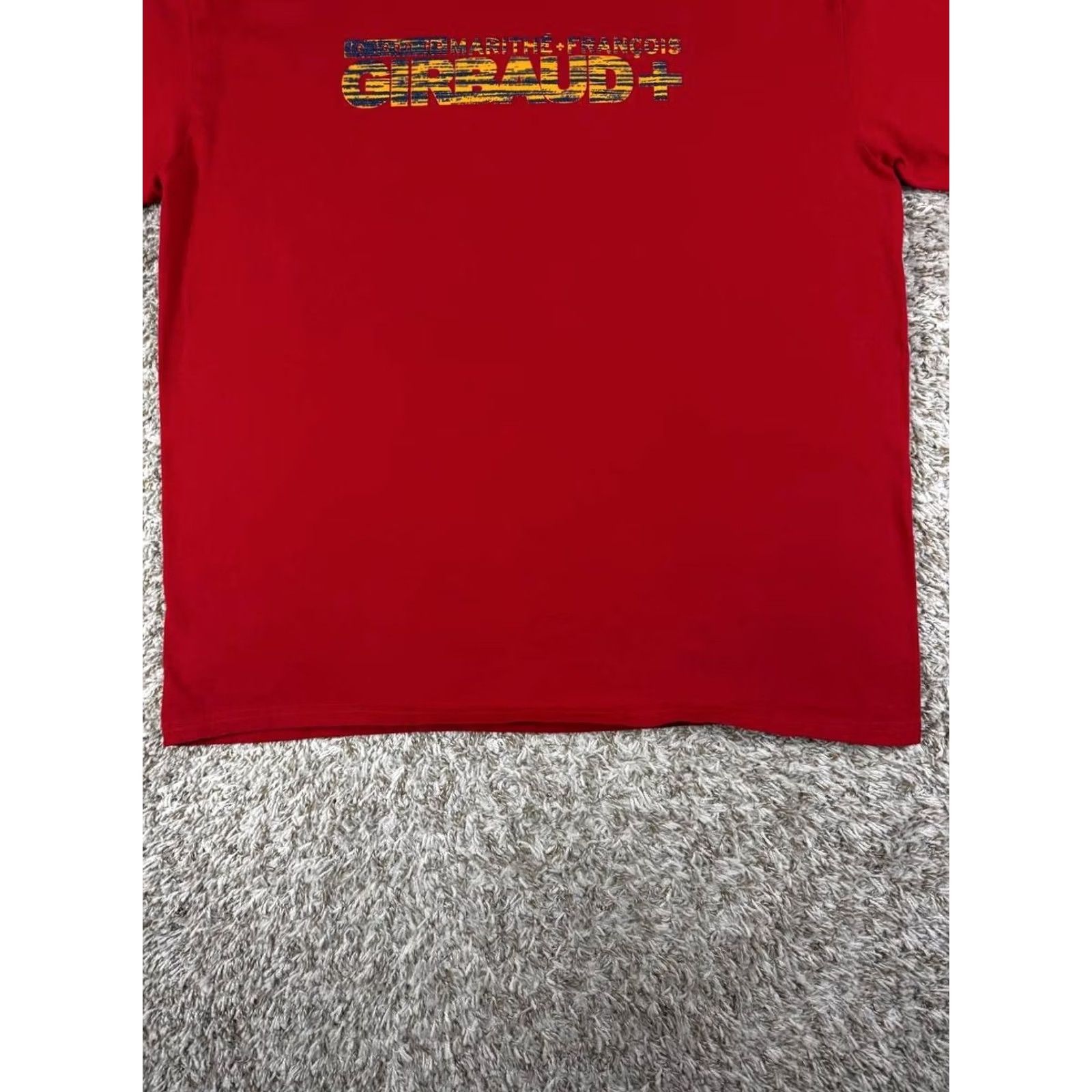 Vintage VINTAGE Marithe Francois Girbaud XXL Red Distressed Logo Tee Y2K Hip Hop Skate Shirt Mens Size US XXL / EU 58 / 5 - 3 Thumbnail