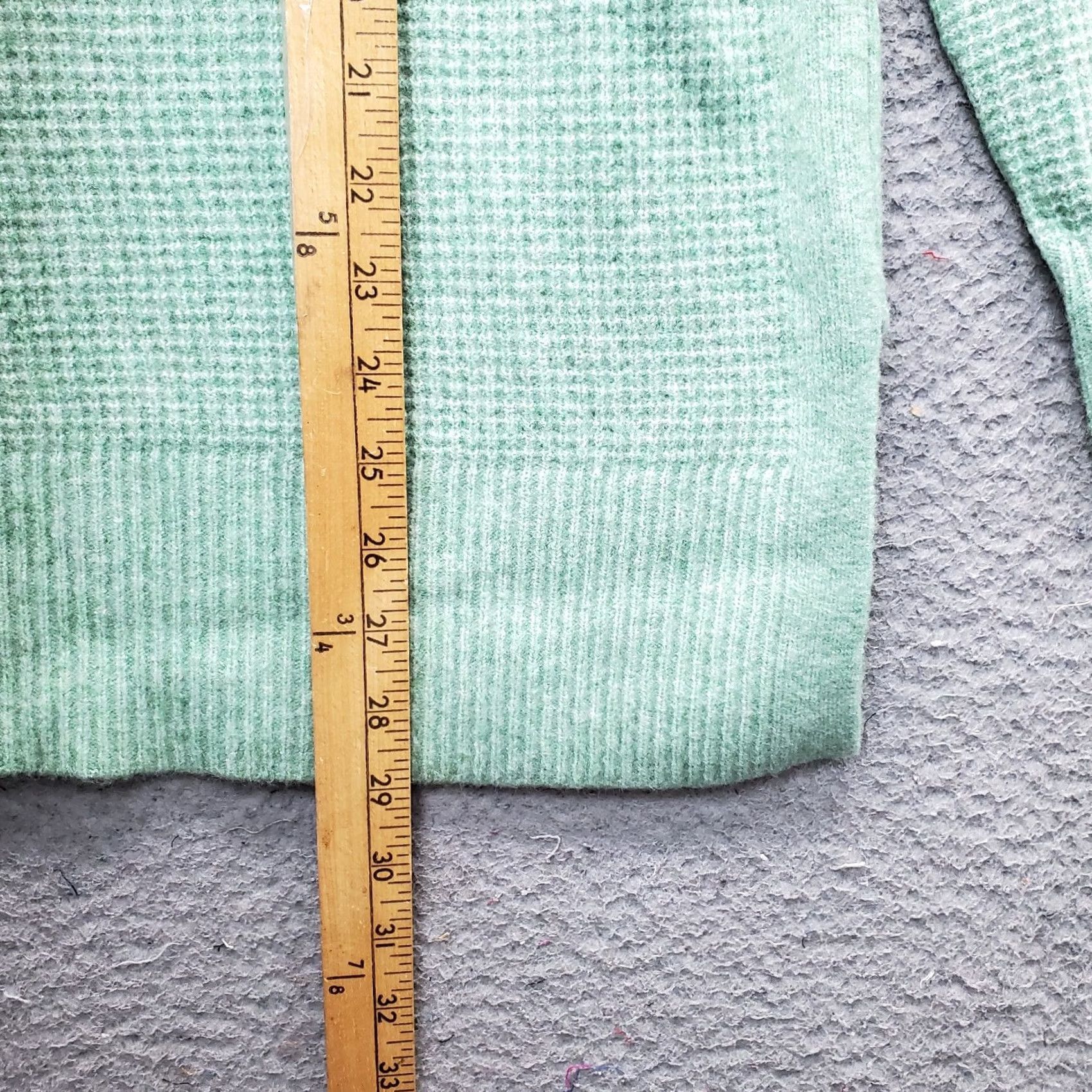 Loft LOFT Womens Small Green Long Sleeve Stretch Turtleneck High Low Slit Sweater Size S / US 4 / IT 40 - 3 Thumbnail