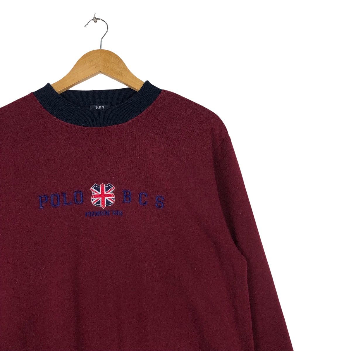 Beverly Hills Polo Club × U.S. Polo Assn. Polo British Council Vintage Casual Sweatshirt Small Size US S / EU 44-46 / 1 - 5 Thumbnail