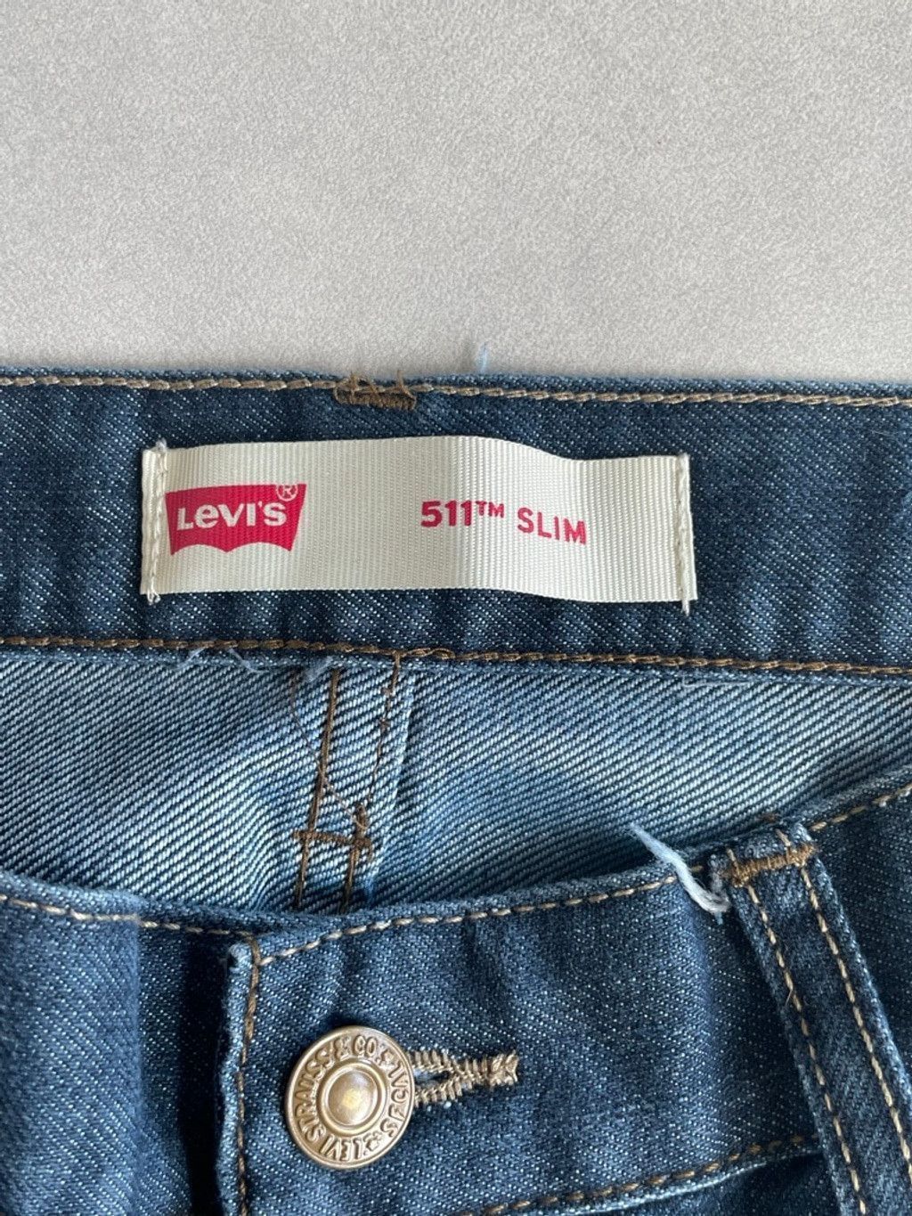 Levi's Men's Levi's 511 Slim Blue Jeans Waist 30 Size US 30 / EU 46 - 4 Thumbnail