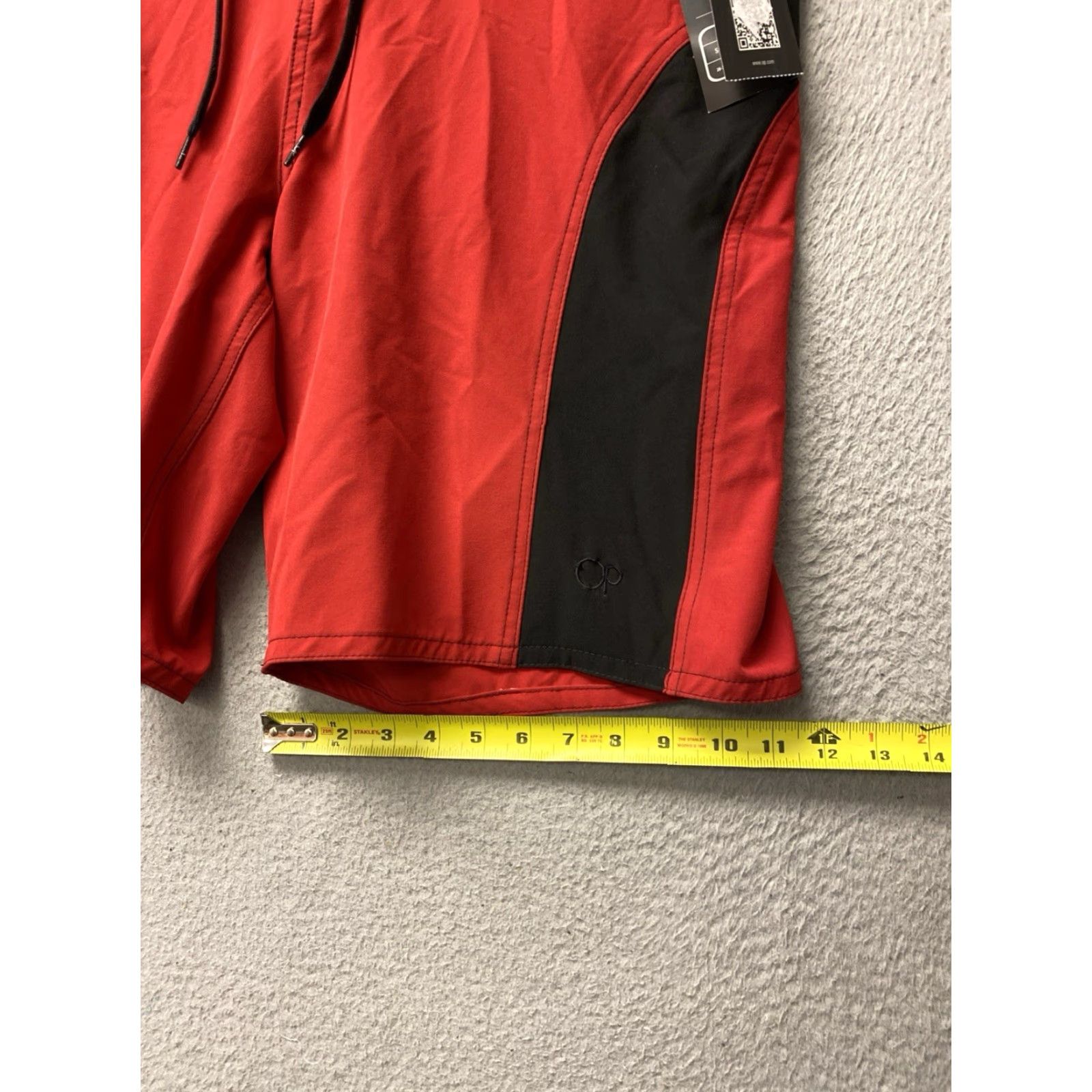Swims OP Flex 4 Way Stretch Board Swim Surf Cargo Pocket Black Trunks/Shorts 38 Size US 38 / EU 54 - 8 Thumbnail