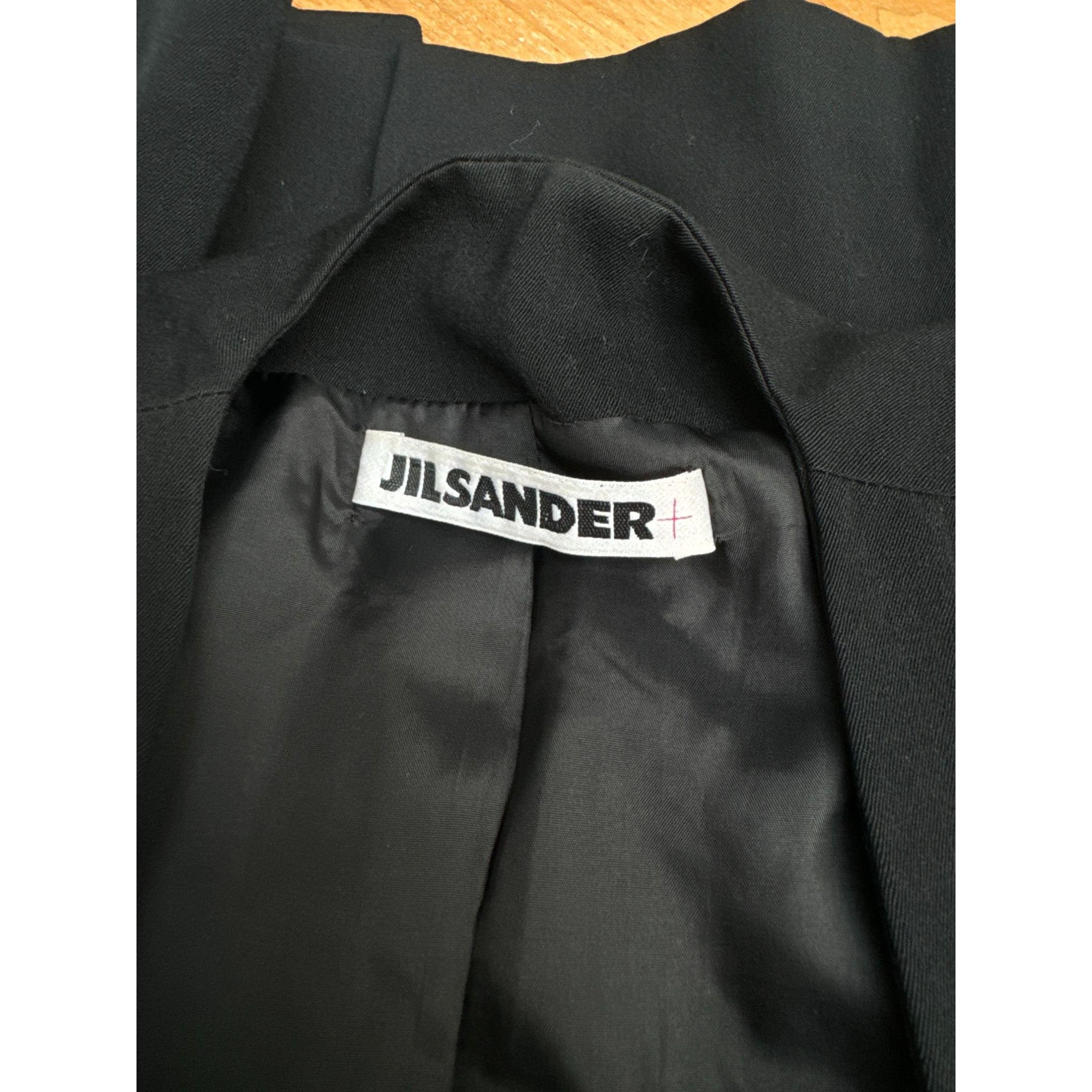 Jil Sander 1980s Black Wool Pants Suit Size S / US 4 / IT 40 - 11 Thumbnail