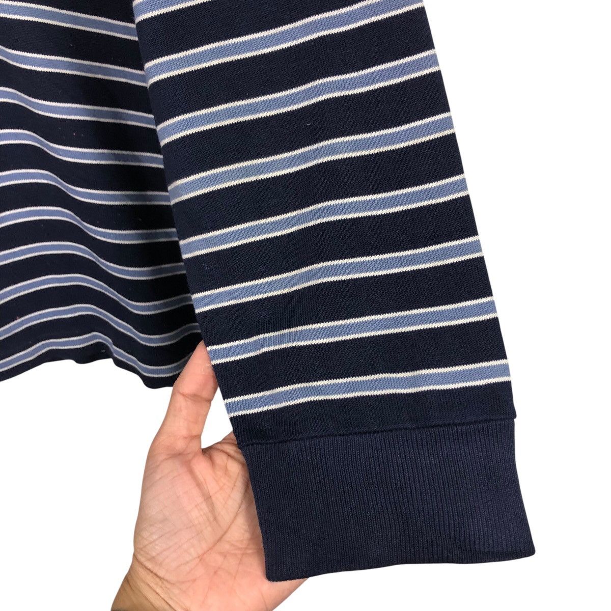Polo Ralph Lauren Polo Ralph Lauren Old School Rugby Striped Design Collogue Size US M / EU 48-50 / 2 - 12 Thumbnail