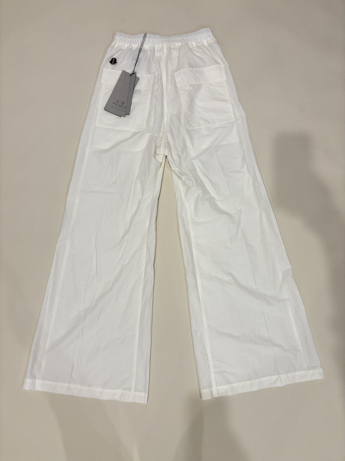 Moncler × Rick Owens Moncler x Rick Owens Strobe FW24 Wide Bela Pants Off White Size US 30 / EU 46 - 9 Thumbnail