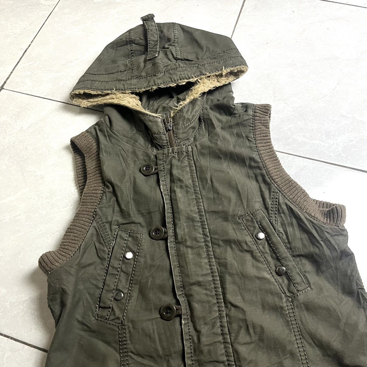 Le Grande Bleu (L.G.B.) 💸ACCEPT BINDING💸 Lefua Lea lgb style olive green vest Size US S / EU 44-46 / 1 - 3 Thumbnail
