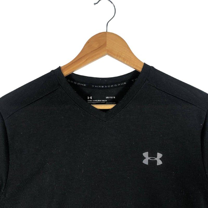 Under Armour Vintage Under Armour Threadborne Heatgear Men T-shirt Size US L / EU 52-54 / 3 - 2 Thumbnail