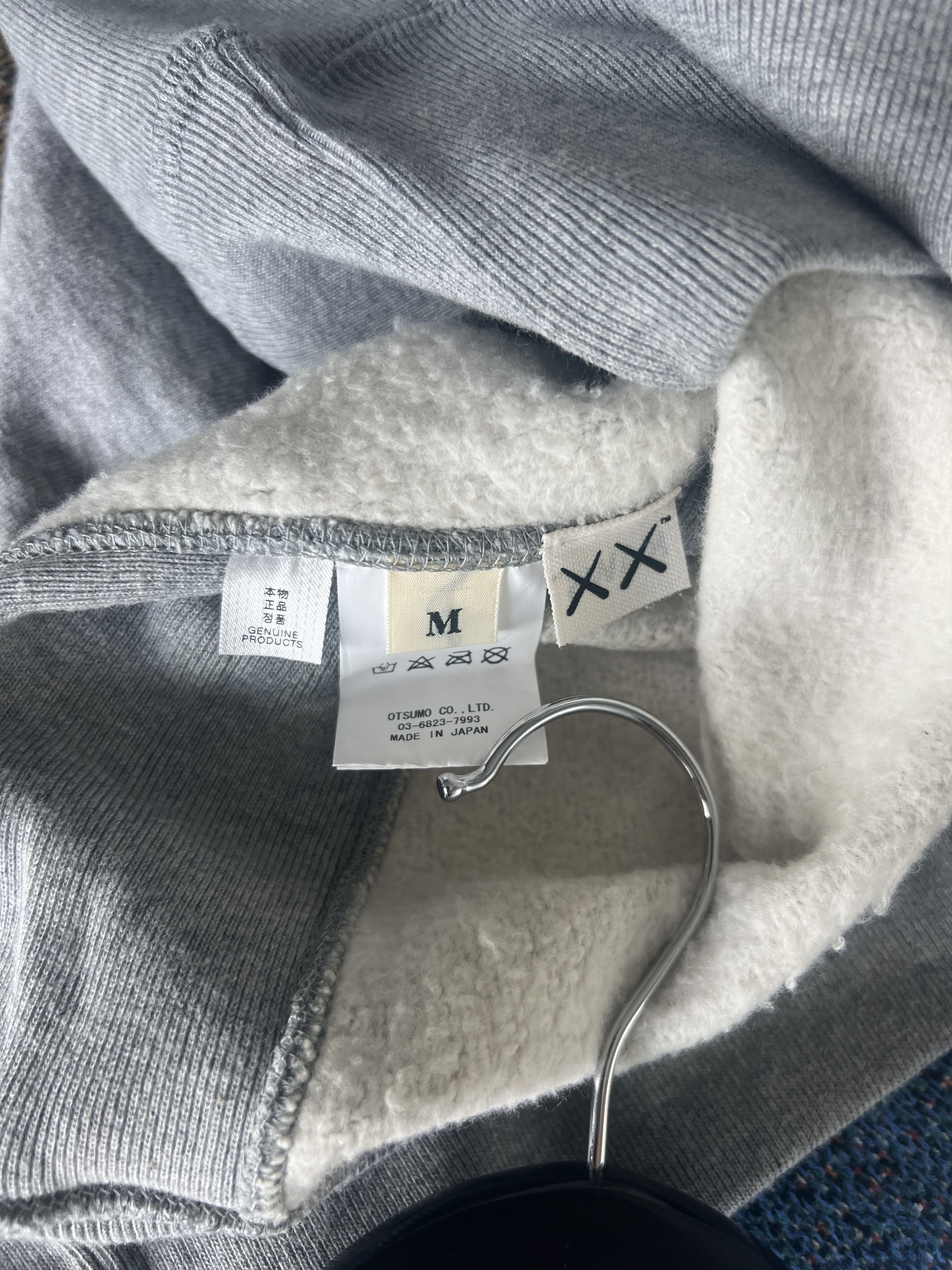 Human Made × Kaws KAWS Human Made Crewneck Sweatshirt in Grey Size US M / EU 48-50 / 2 - 7 Thumbnail