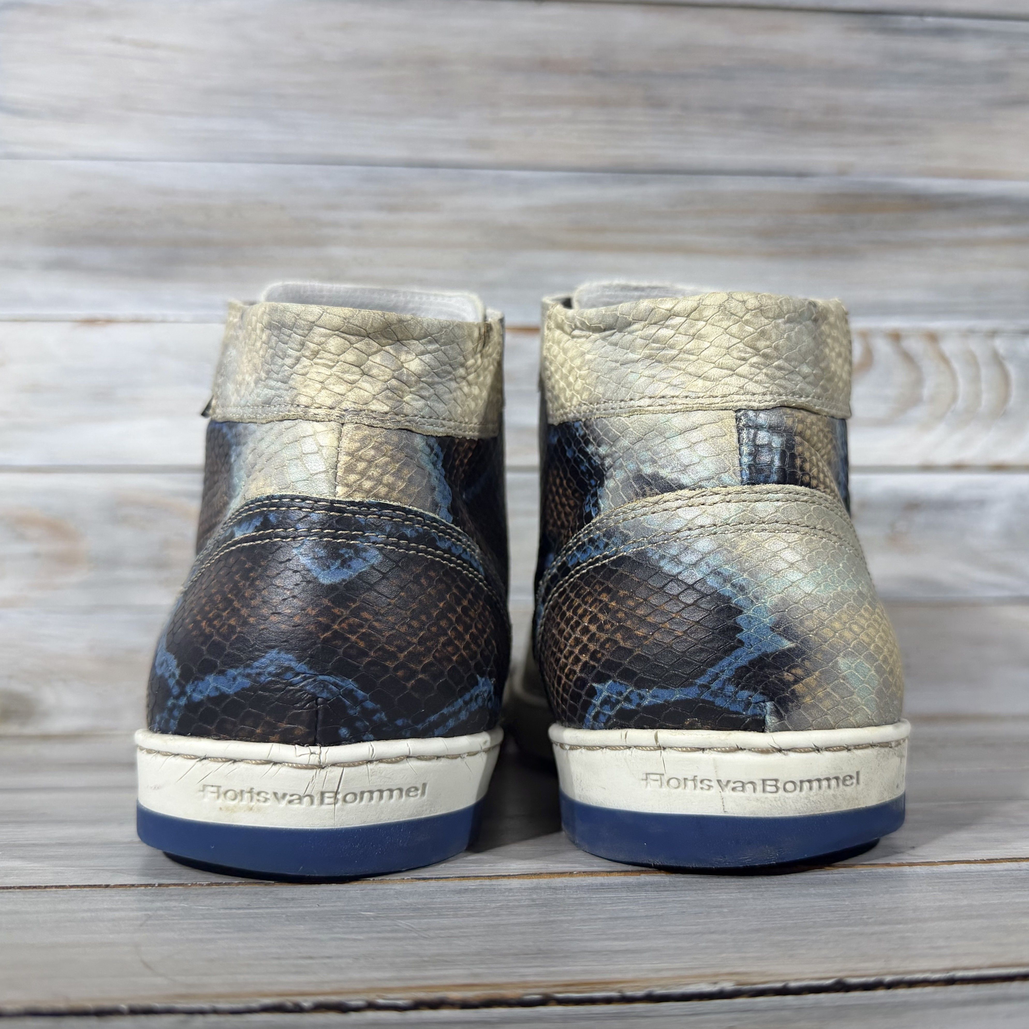 Floris van Bommel FLORIS VAN BOMMEL Limited Awesomeness Leather High Trainers Size US 9.5 / EU 42-43 - 6 Thumbnail