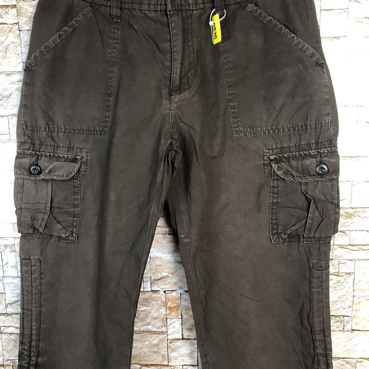 Uniqlo × Vintage Uniqlo vintage Dark Brown Cropped Pants #A325 Size 26" / US 2 / IT 38 - 6 Thumbnail