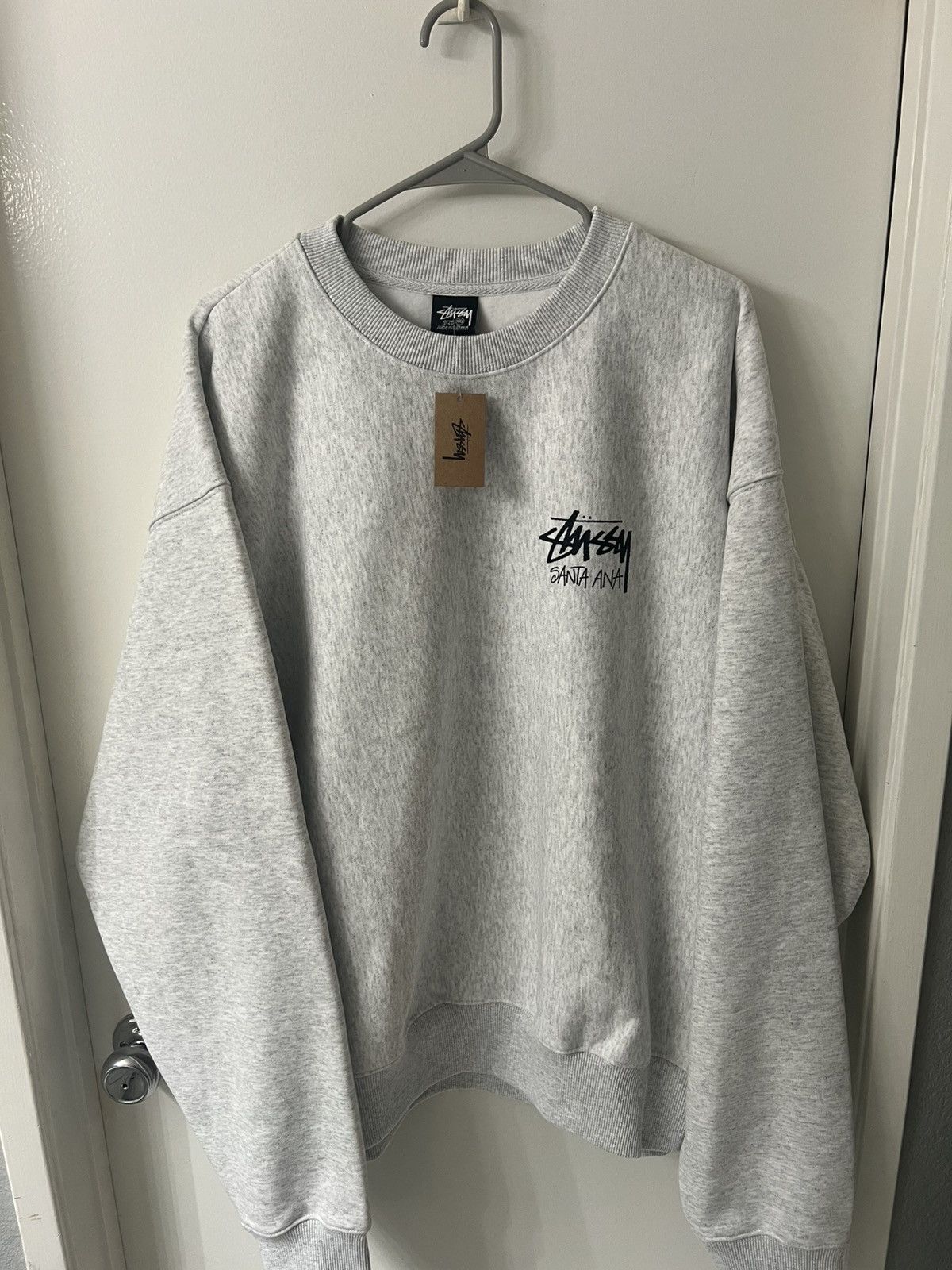 Stussy Stussy santa ana grey heather swearshirt Size US XXL / EU 58 / 5 - 1 Thumbnail