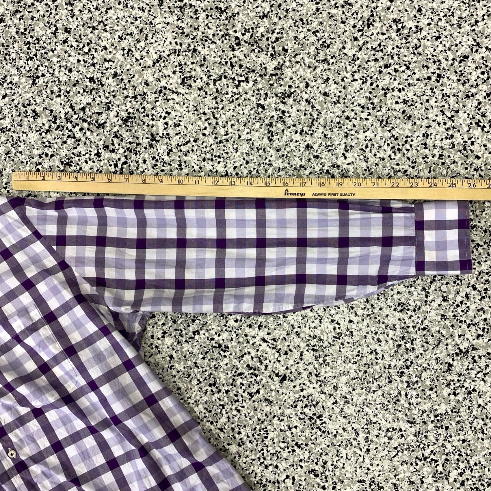 Peter Millar Peter Millar Dress Shirt XL White Check Button-Down Shirt, Long Sleeve, Classic Fit, Casual Business, Golf, Performance, UPF 50+ Size US XL / EU 56 / 4 - 4 Thumbnail
