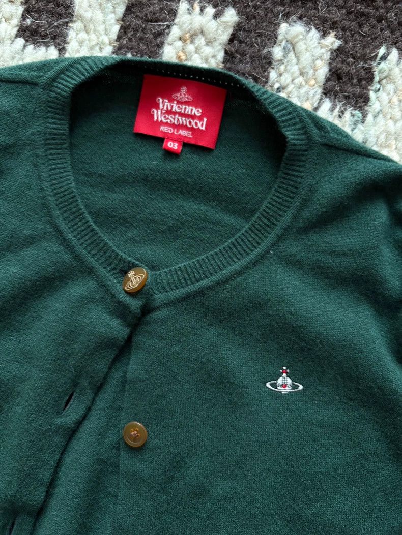 Vivienne Westwood vivienne westwood Green knit cardigan Size M / US 6-8 / IT 42-44 - 2 Thumbnail